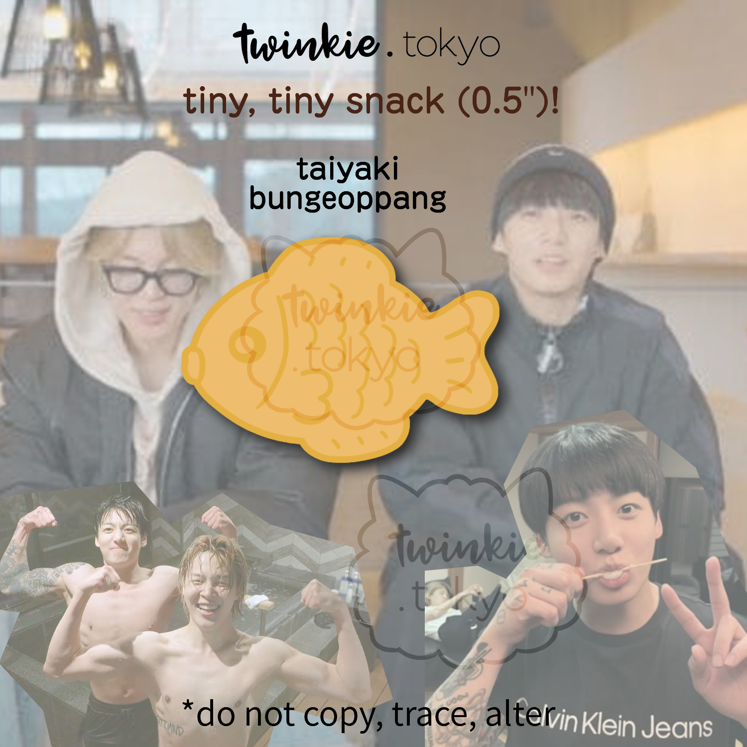 [Pre-Order] Are You Sure Mini Food Bungeoppang Pin