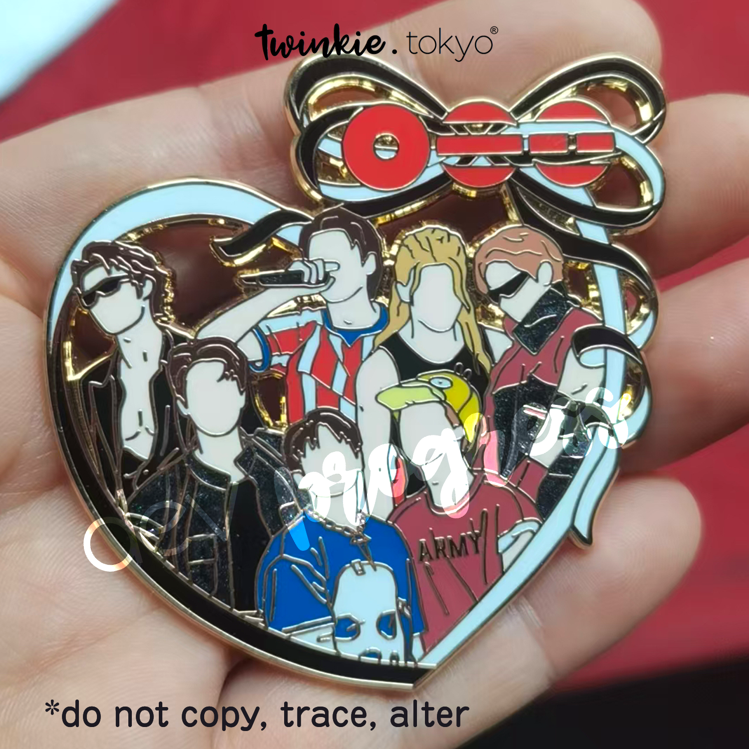 [In Transit] BTS Arirang Heart Pin