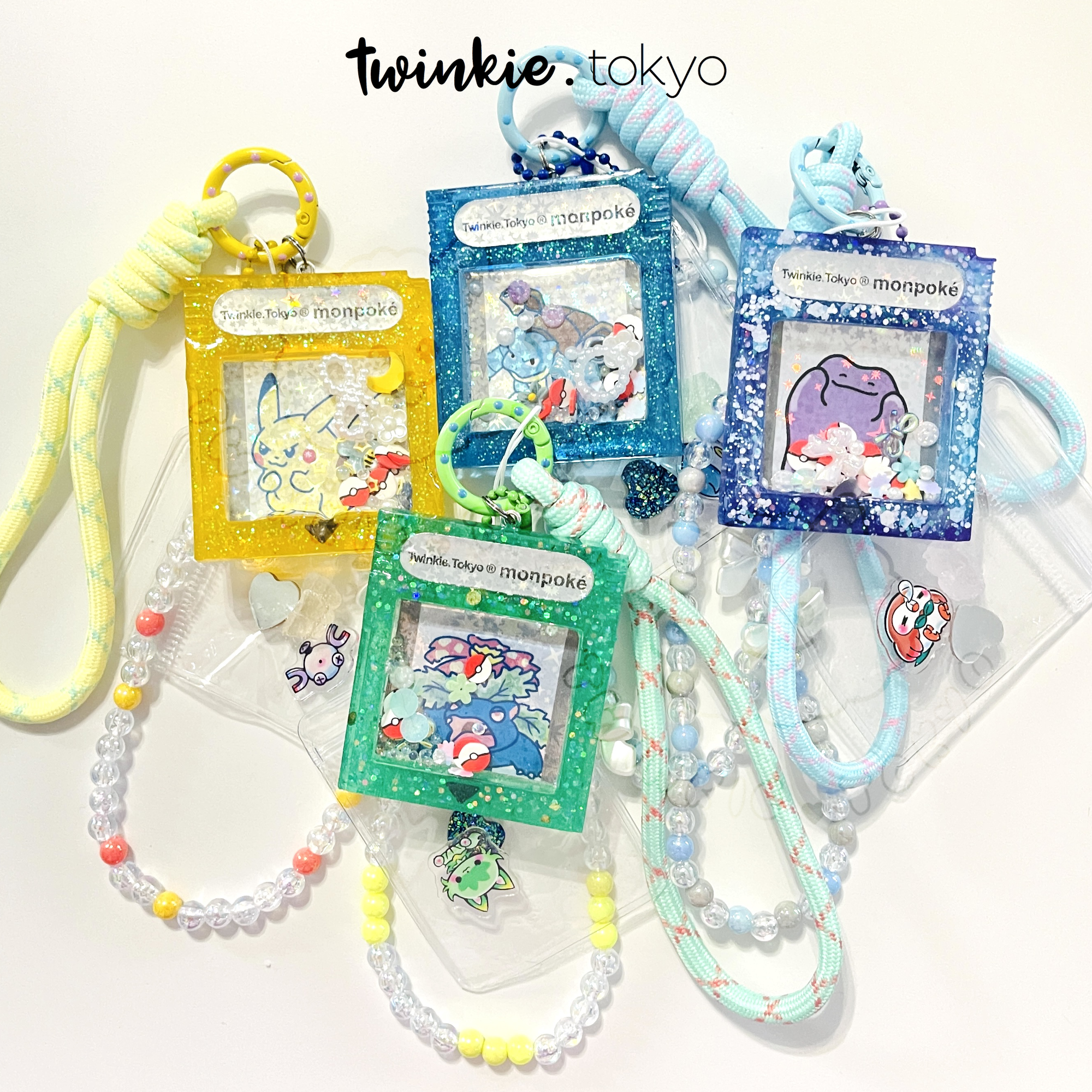 Pokémon Acrylic Shaker Keychain