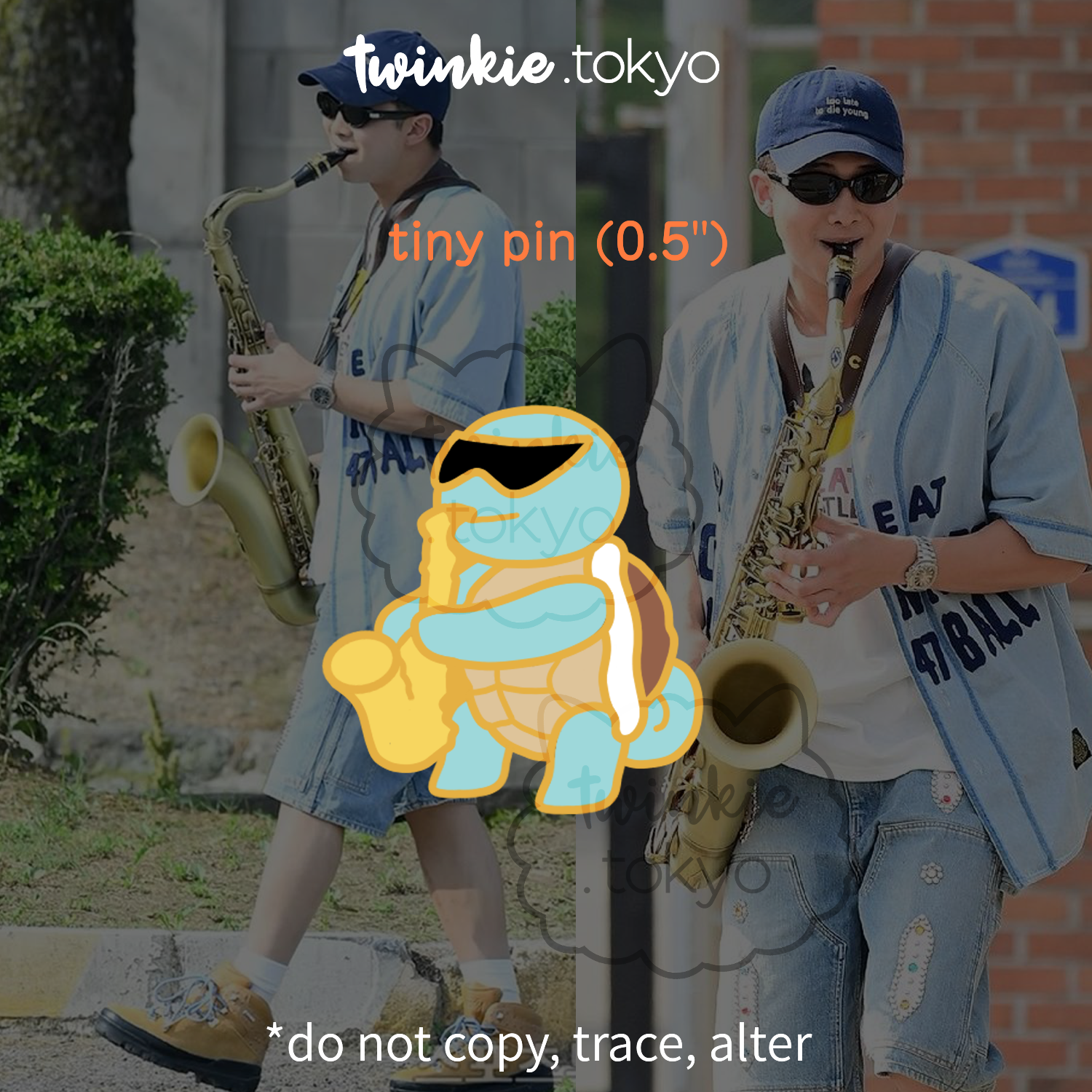 [Pre-Order] BTS Namjoon Squirtle Pin