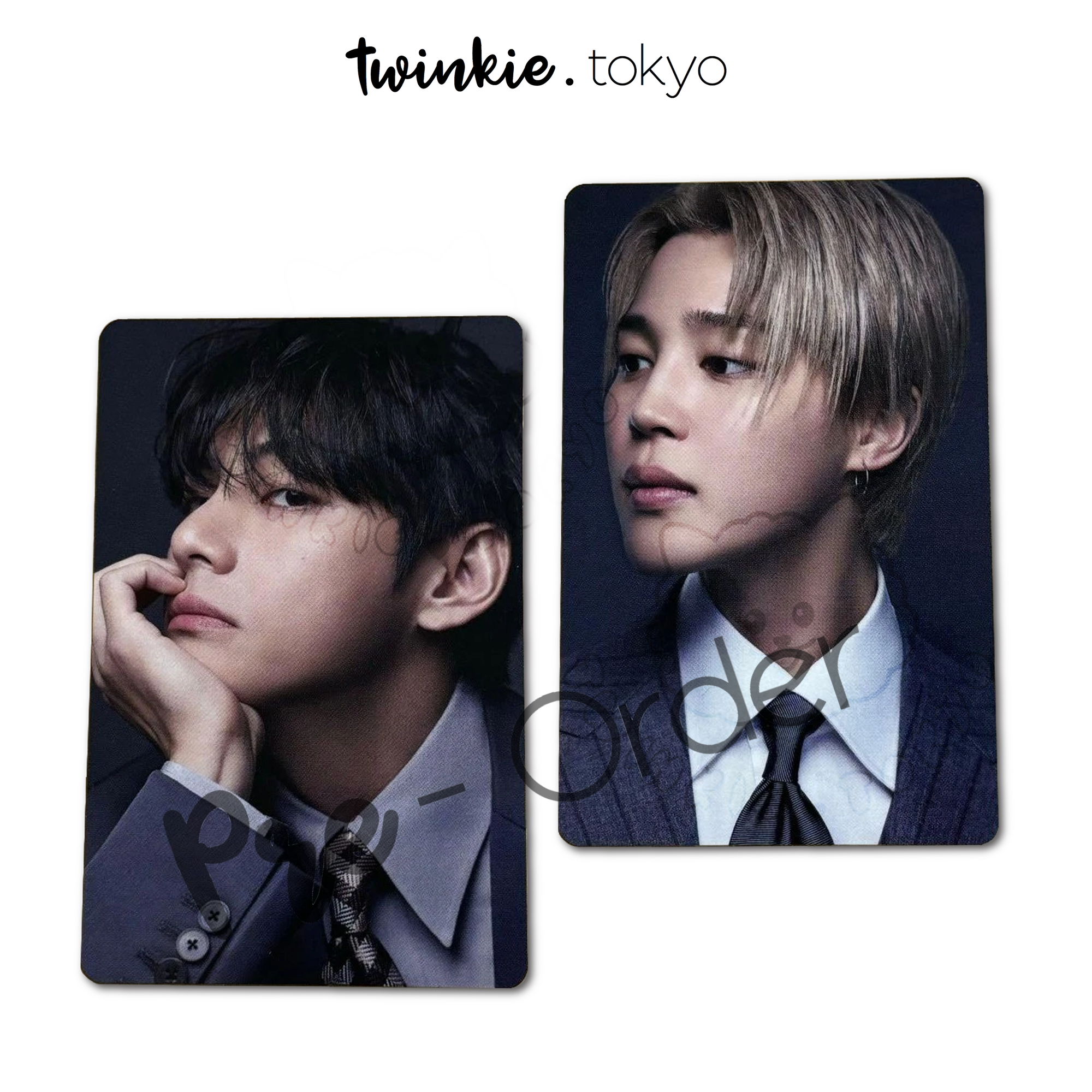 Arirang BTS Jimin or V Japan Lucky Draw Photocard