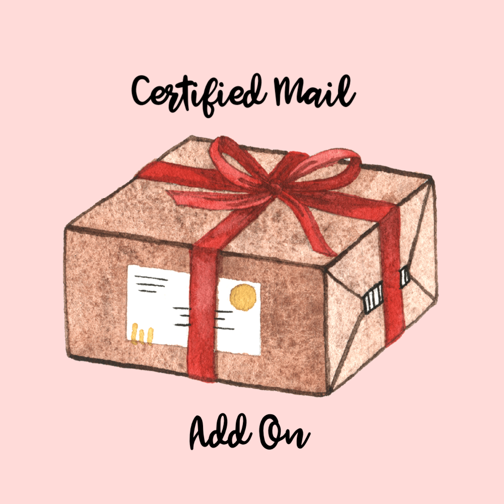 Certified Mail Upgrade