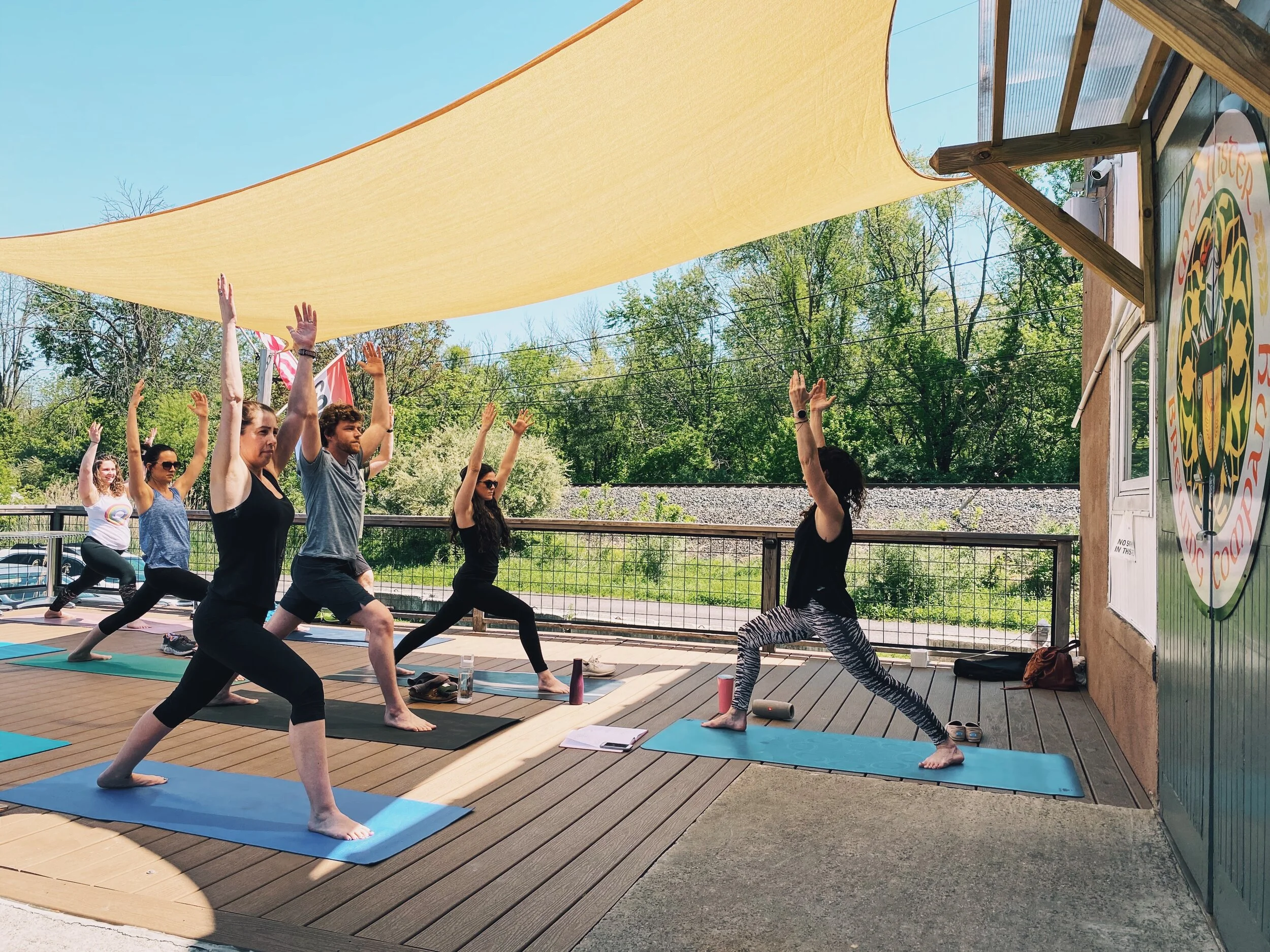 Yoga at McAllister's