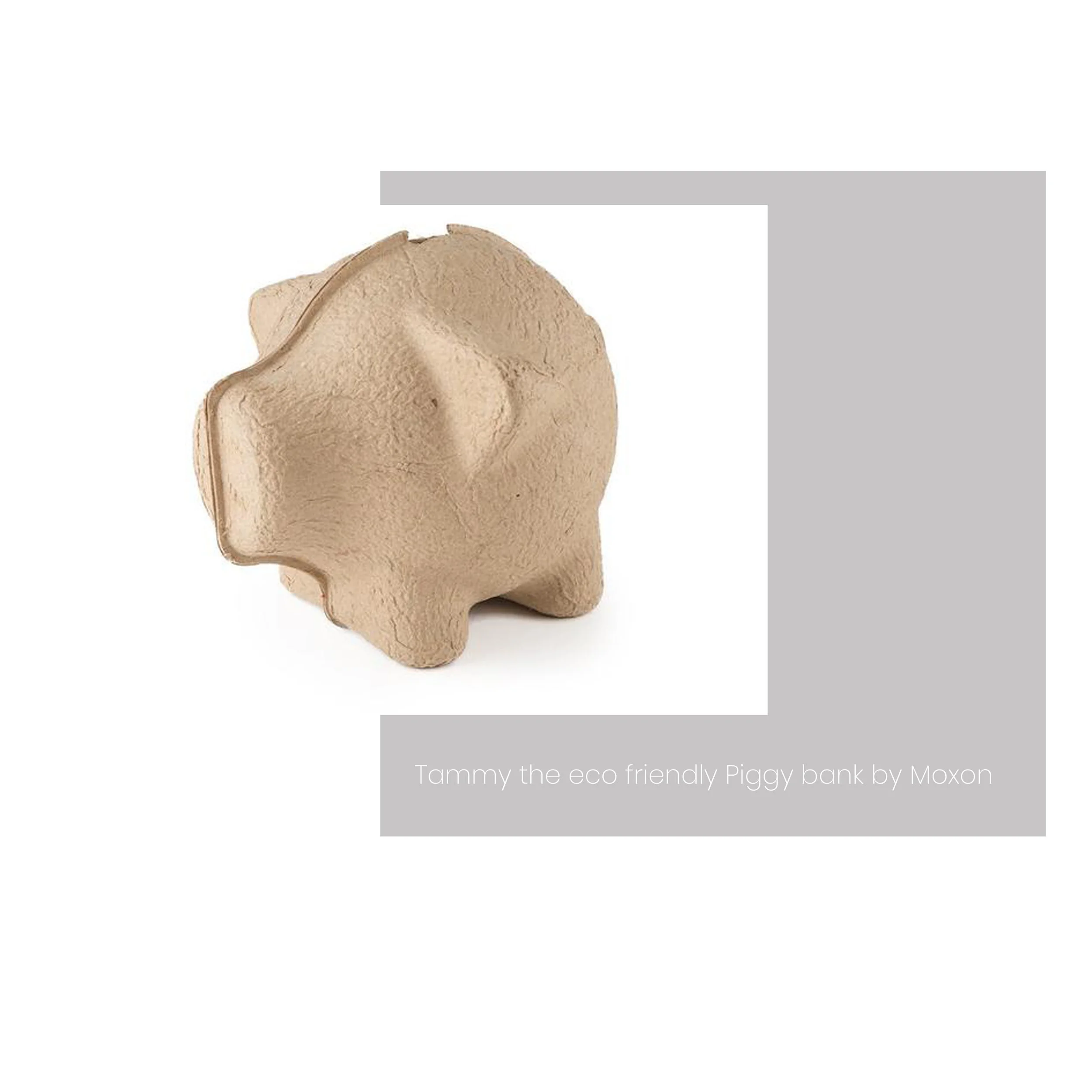 For your eco warrior friend or the big saver! This eco-friendly stylish and quirky piggy bank is produced from sustainable paper pulp. The money box can be safely ripped apart before recycling. Perfect! Shop here.