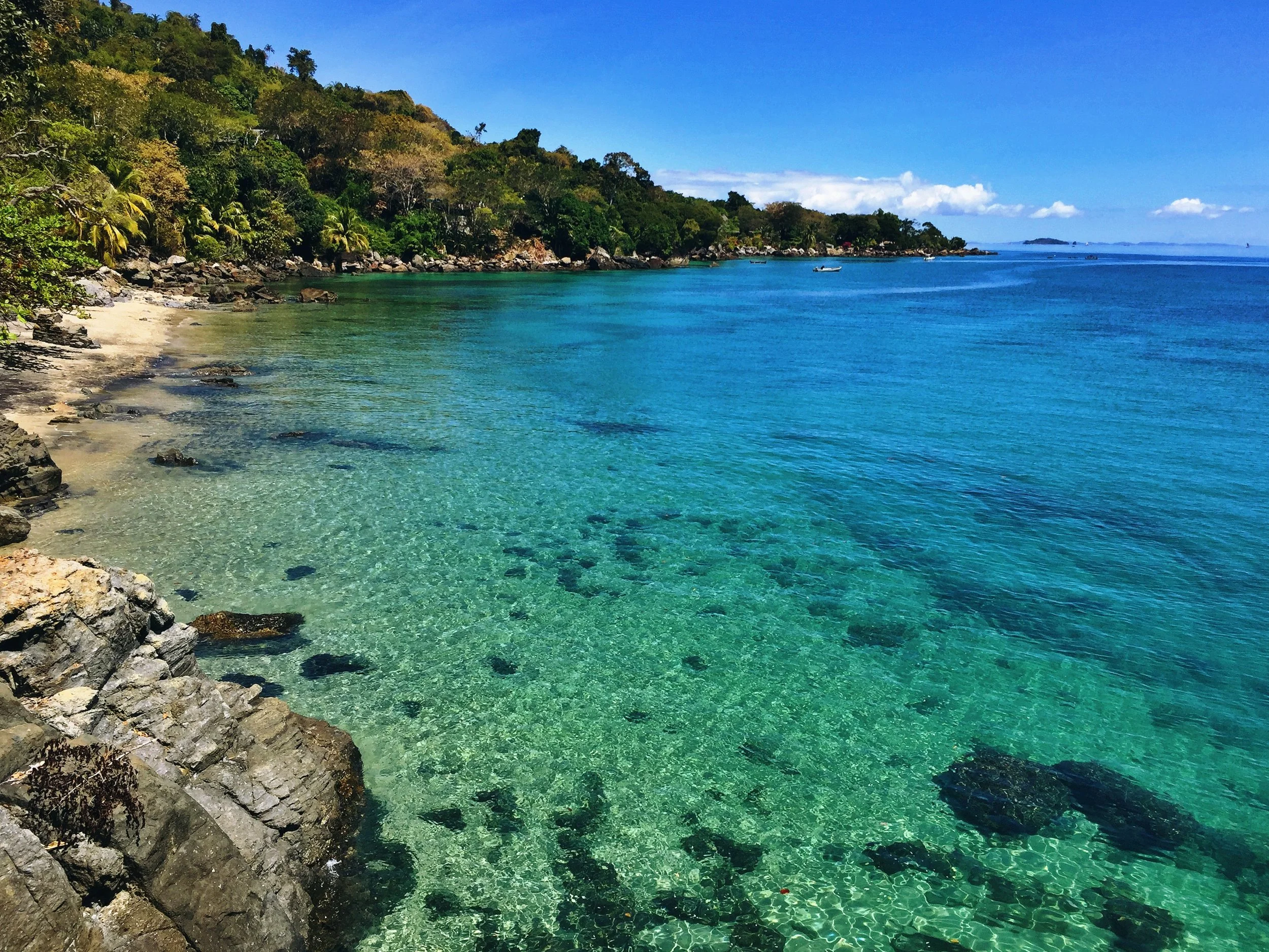 One of the views of Nosy Komba from of our trails