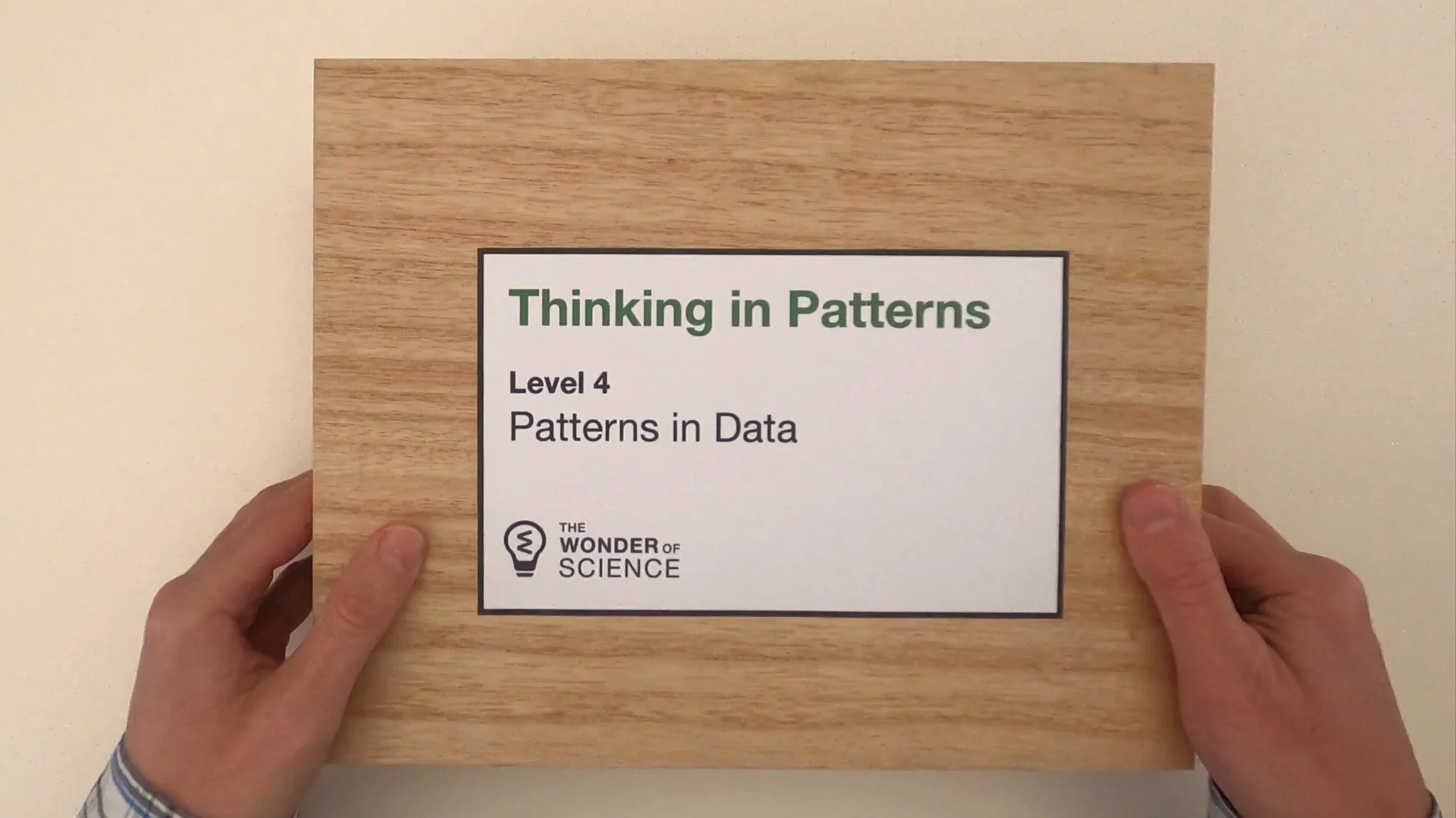 Patterns - Lesson 4 - Patterns in Data — The Wonder of Science