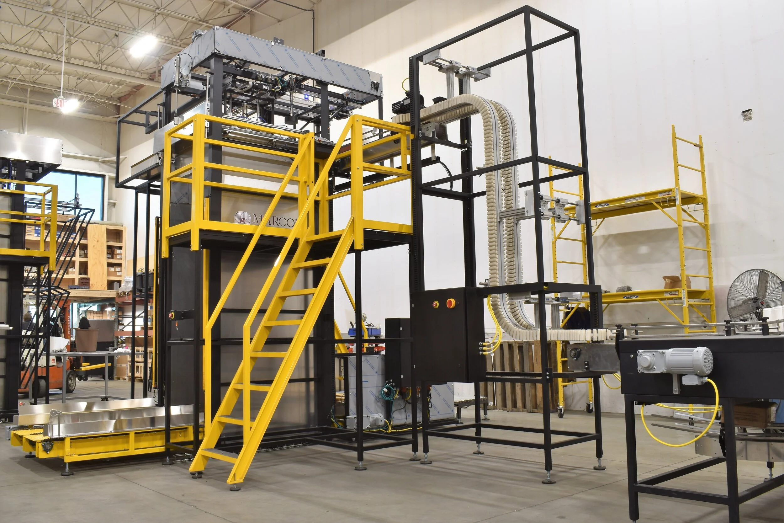 Palletizer, Manual and SemiAutomatic Palletizers for aluminum cans and