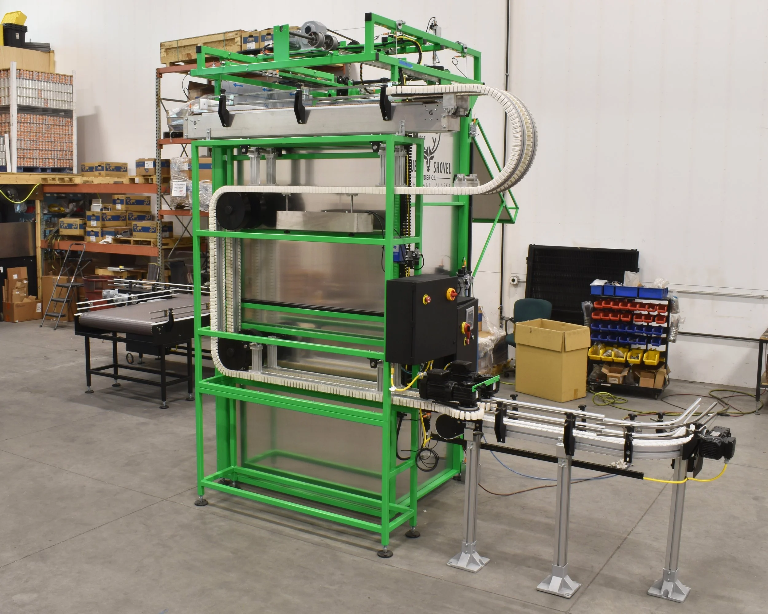 Depalletizer, Manual & Automatic Depalletizers for unloading plastic