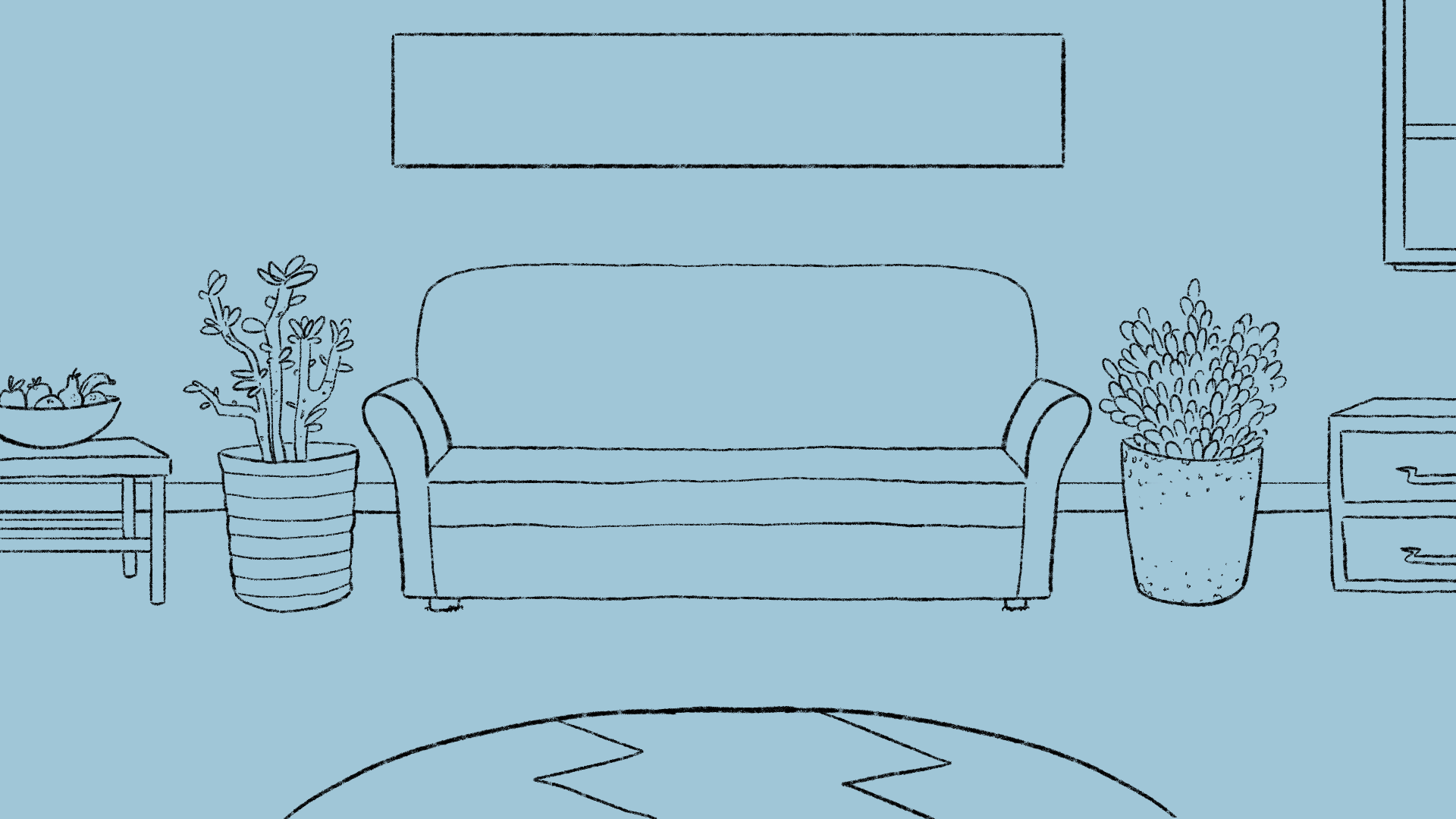 The singular background.