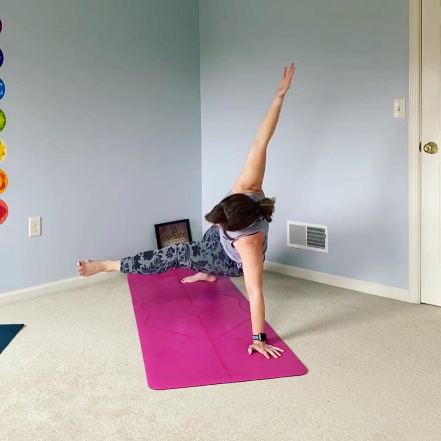 Yoga Circuit
.
In an effort to reduce the amount of time I work out, but still fit every component in, I like to incorporate a quick yoga circuit. It is a mix of cardio, yoga, and resistance training. Try it for 3-4 rounds with minimal breaks between