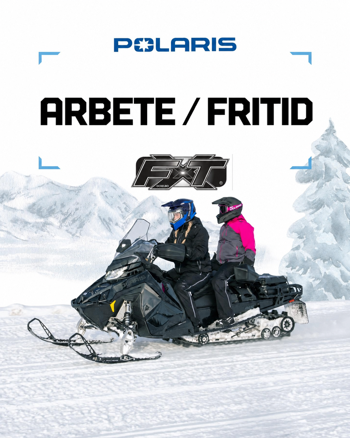 Polaris arbets- och fritidsskotrar 2027 – Titan Nordic Pro, Titan SP, Voyageur Nordic Pro och Voyageur SP