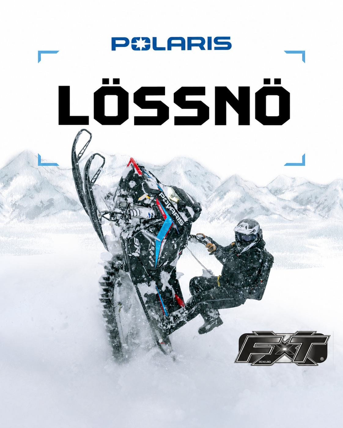 Polaris Mountain lössnöskotrar 2027 – RMK Factory Edition, Pro RMK, RMK Khaos, RMK SPS och RMK SP