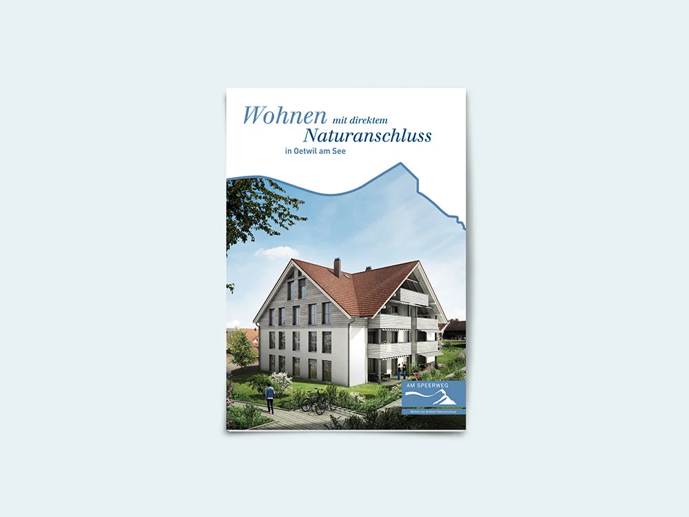 Ein weiteres Projekt: Die Überbauung Speerweg in Oetwil am See.
