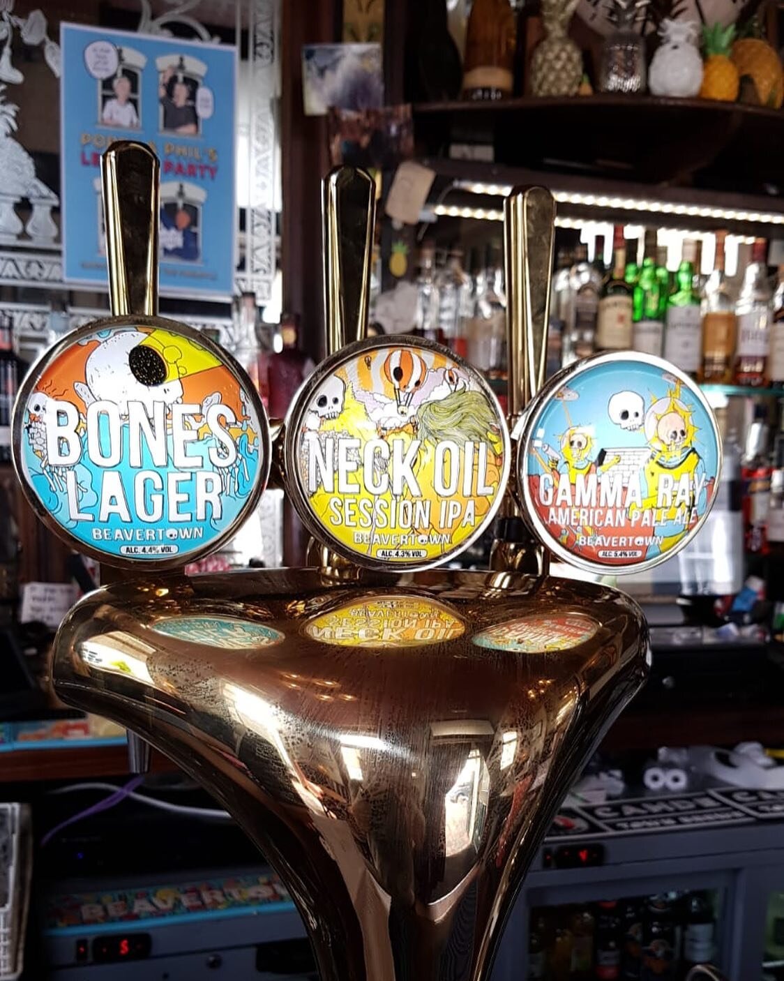 🍻NEW BEER ALERT🍻

We&rsquo;ve now got the Beavertown Trifecta fresh from the tap, so come on down and try them all!

#beavertown #beavertownbrewery #boneslager #neckoil #gammaray #pub #beer #lager #ipa #kentish #kentishtown #kentishpub #publife #dr