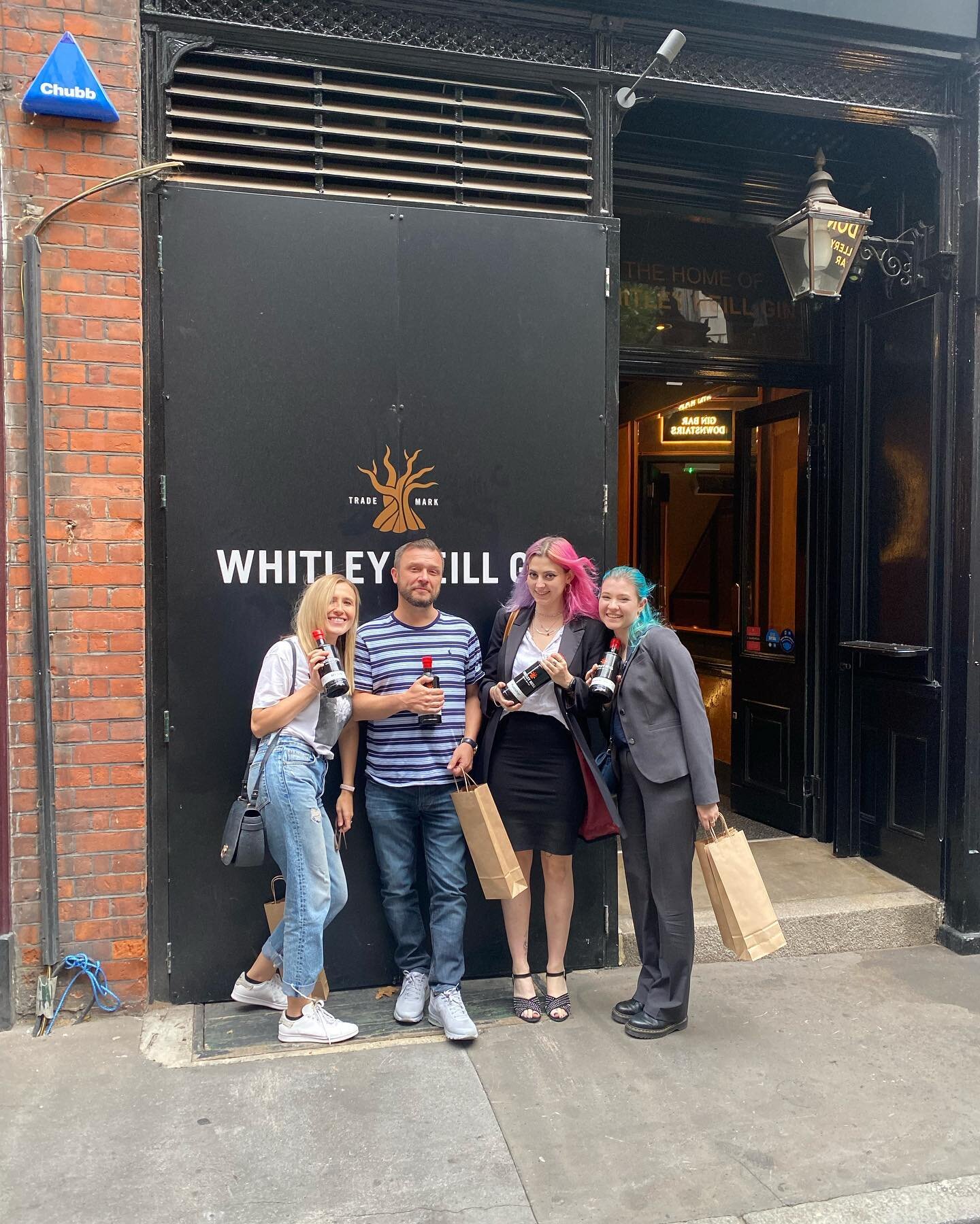 Last month some of our team took a trip to City of London distillery with @whitleyneillgin 
  We made some delicious gins from scratch with their distiller and learned why some of your favourite gins taste so good!
 You can try some of their range at