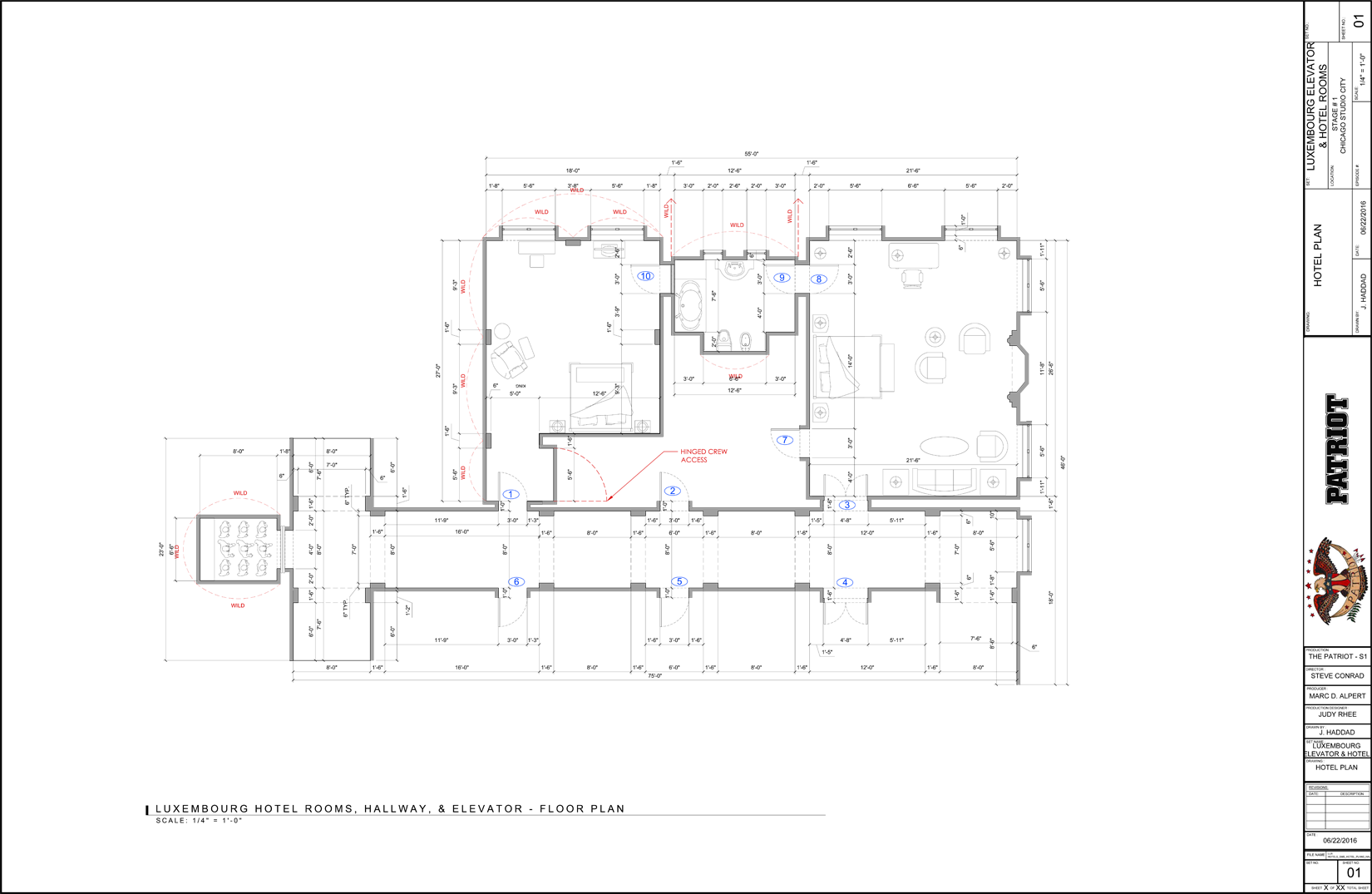 Luxembourg Hotel- Plan 