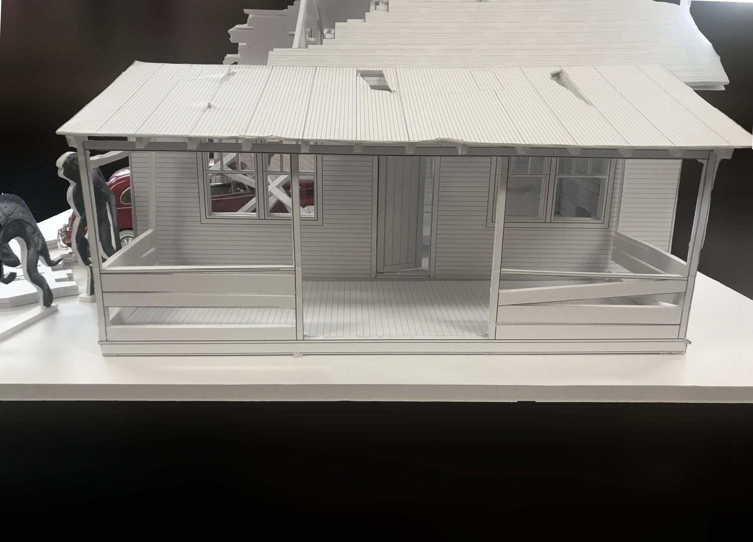 CABIN IN THE WOODS - WHITE MODEL