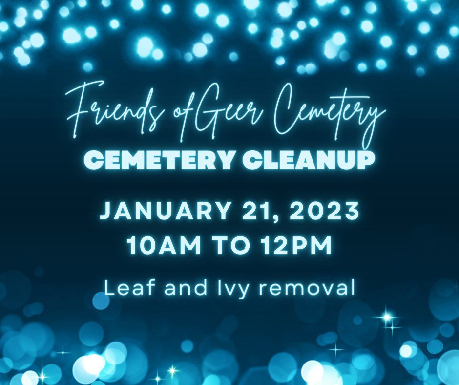 Geer Cemetery Workday