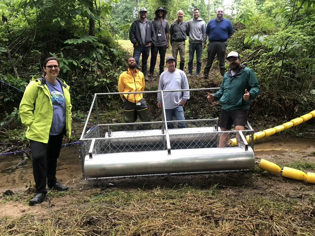 Trash Trap Cleanout with Haw River Assembly