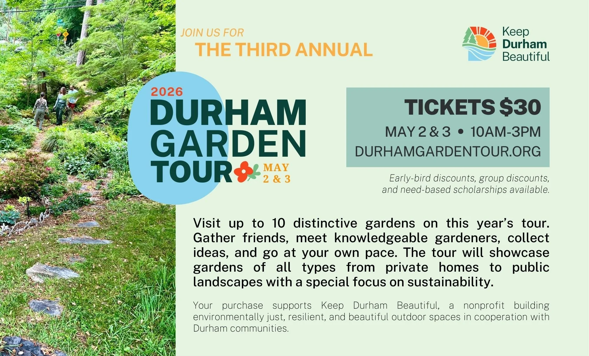 Durham Garden Tour  2026