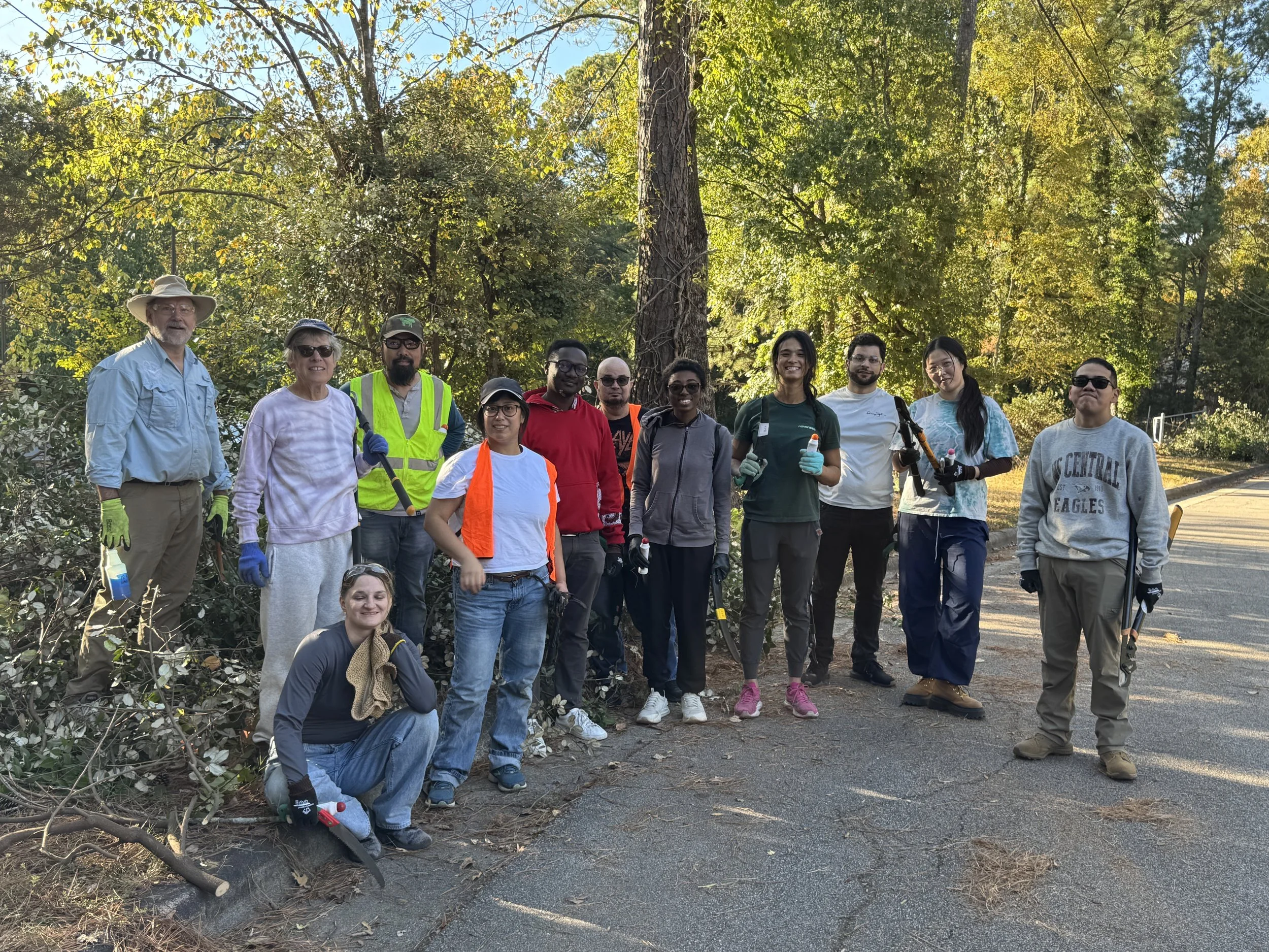 Invasive Plant Removal at Campus Hills Park
