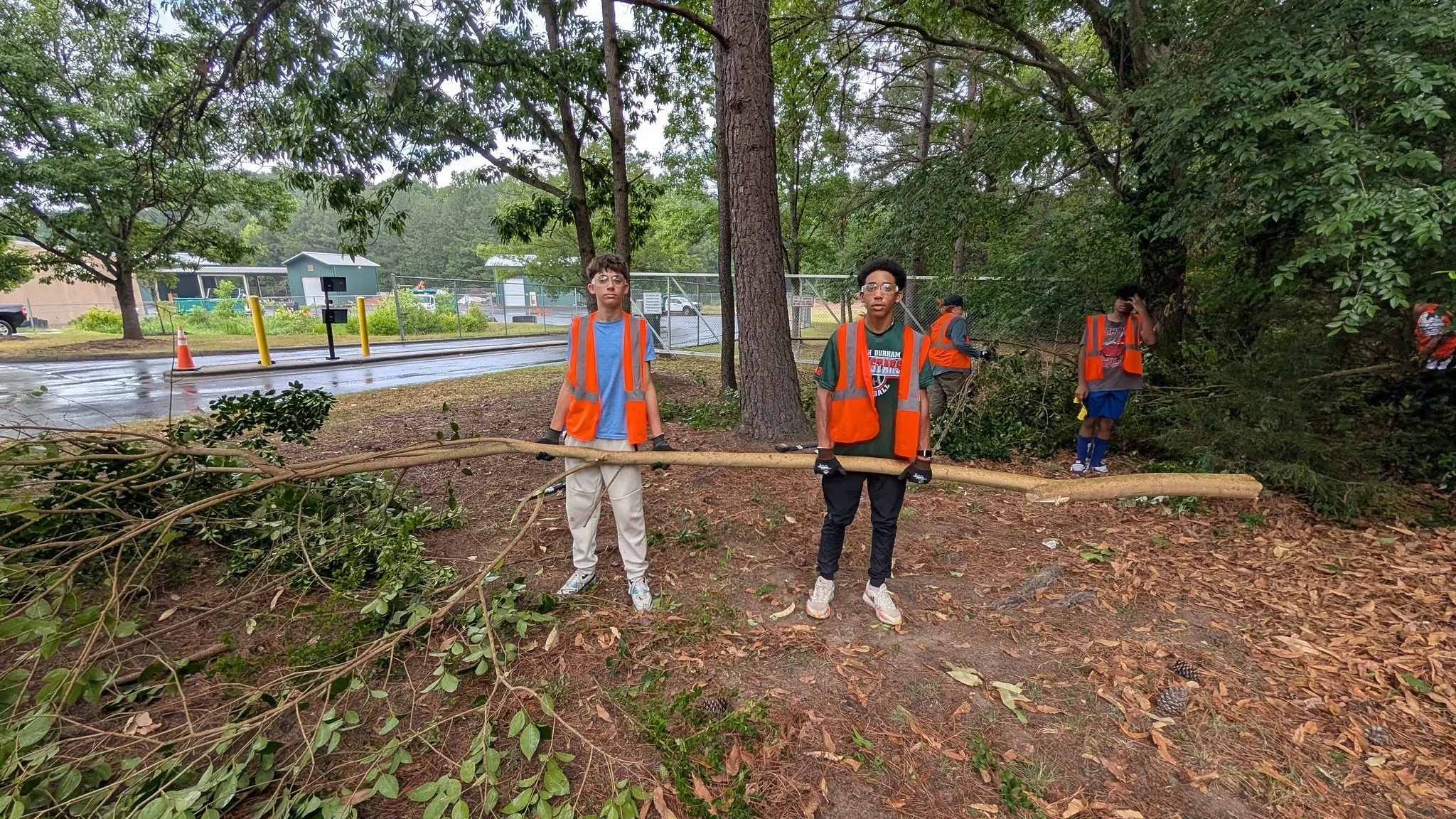 Invasive Plant Removal at Third Fork Creek