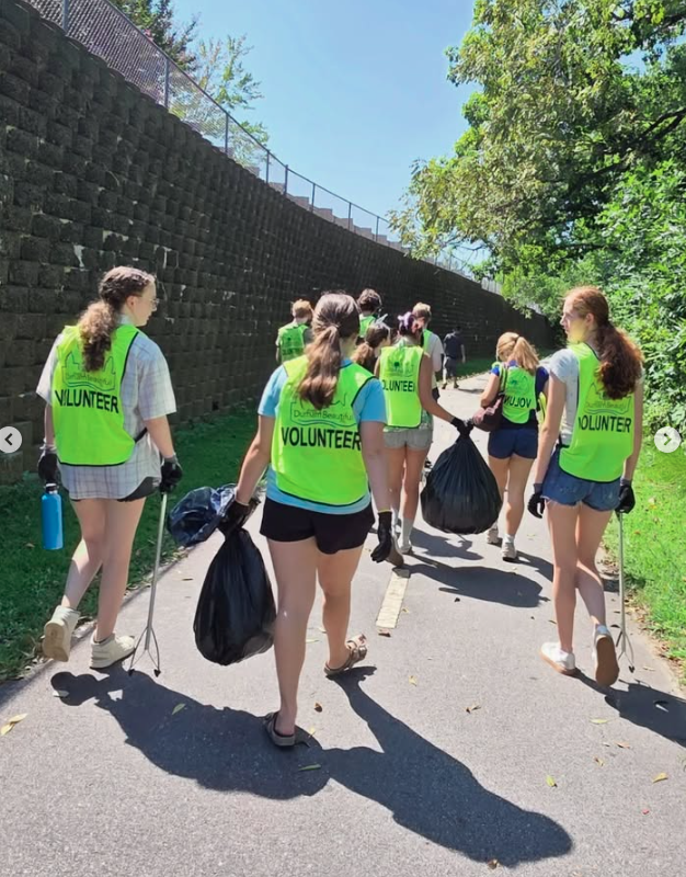 MLK Trash Pick-up (to the polls!)