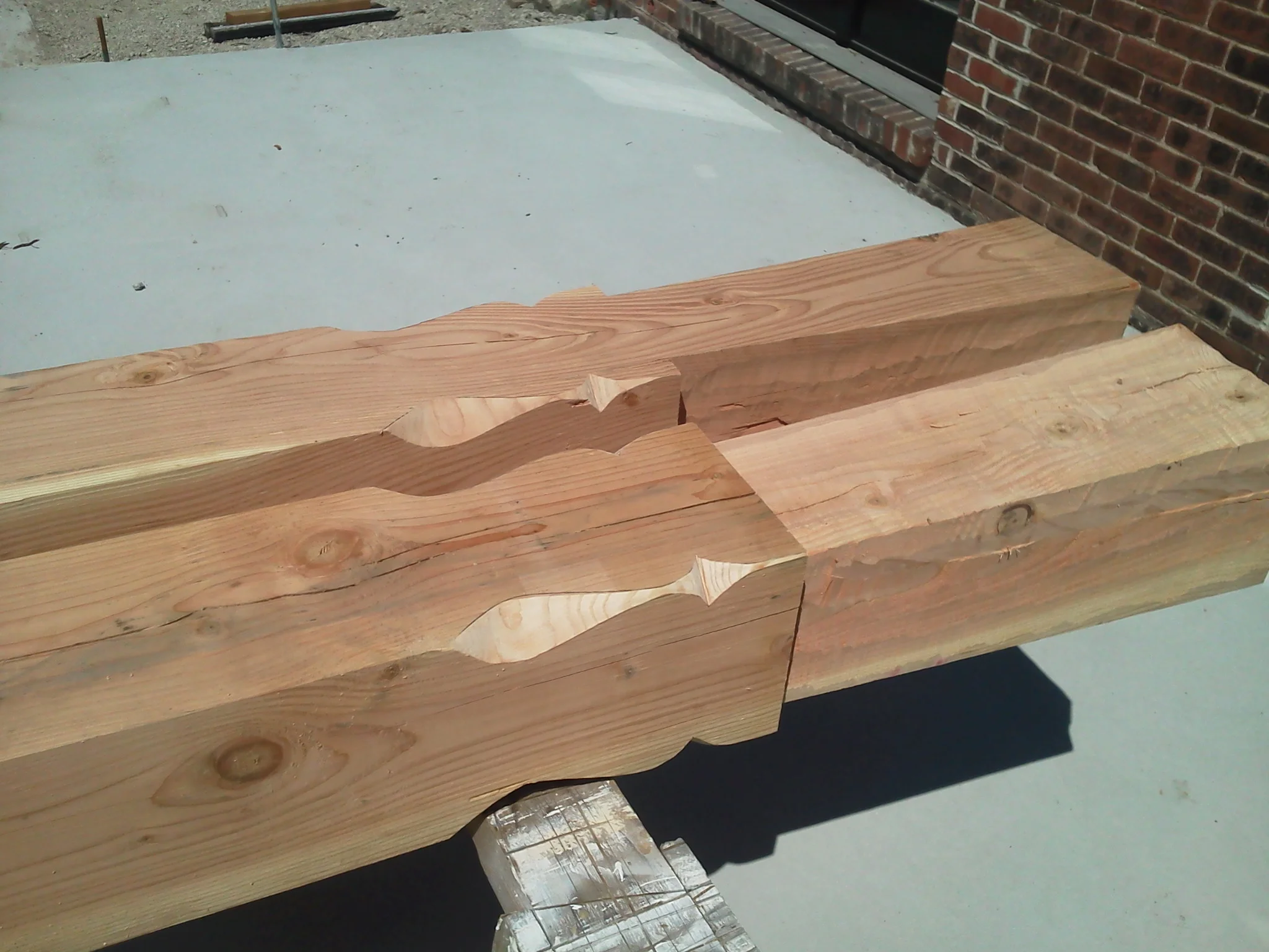 Custom Notch and Carving Detail