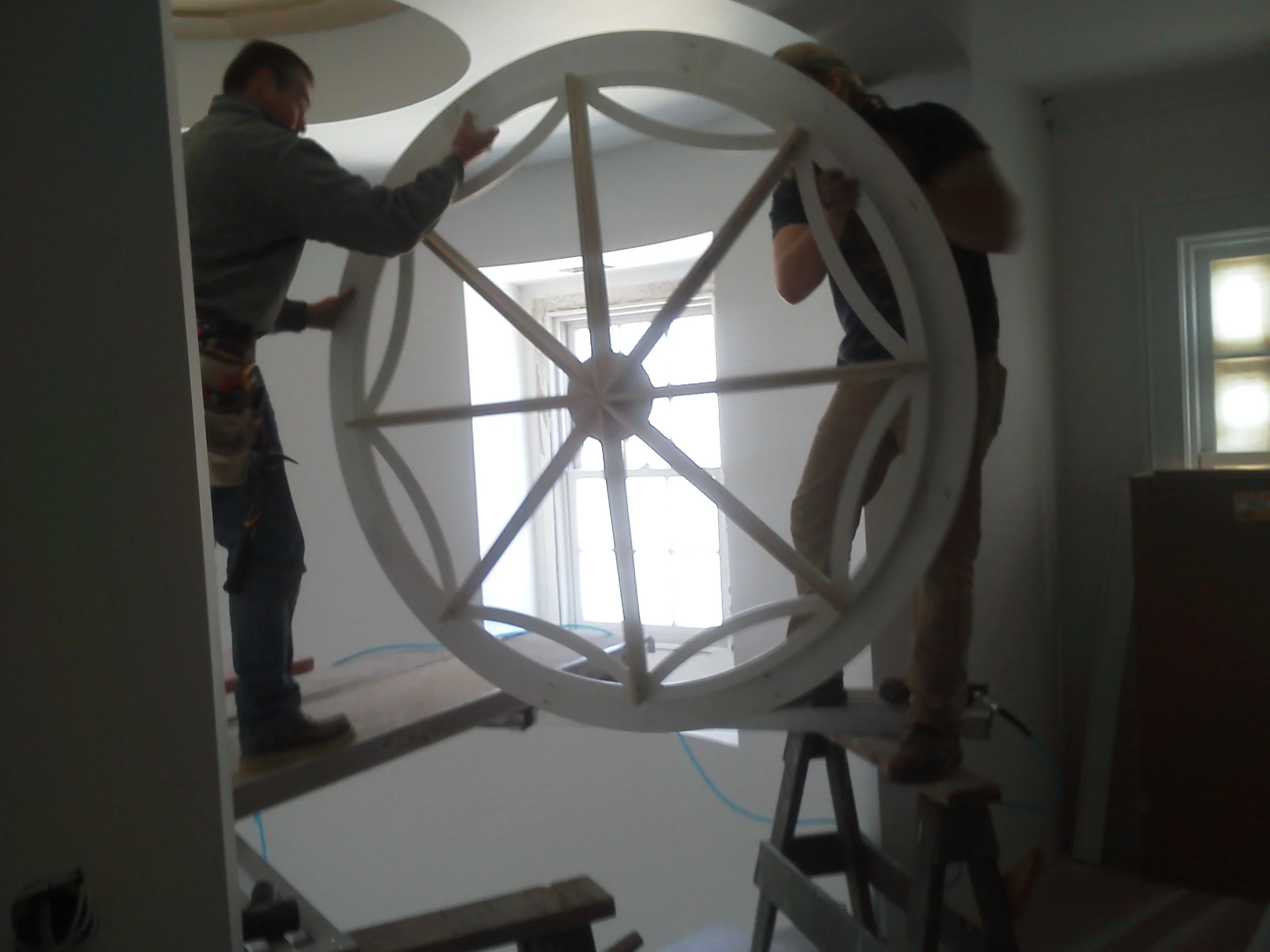 Installing Webbed Radius Skylight Lens