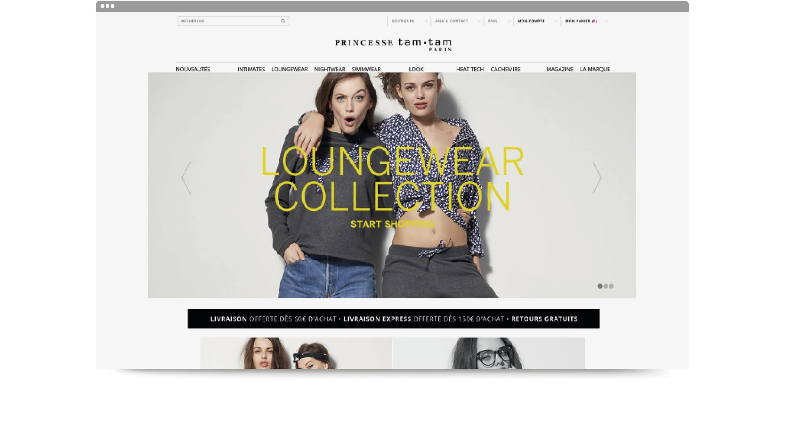 PRINCESSE TAMTAM / UX & UI