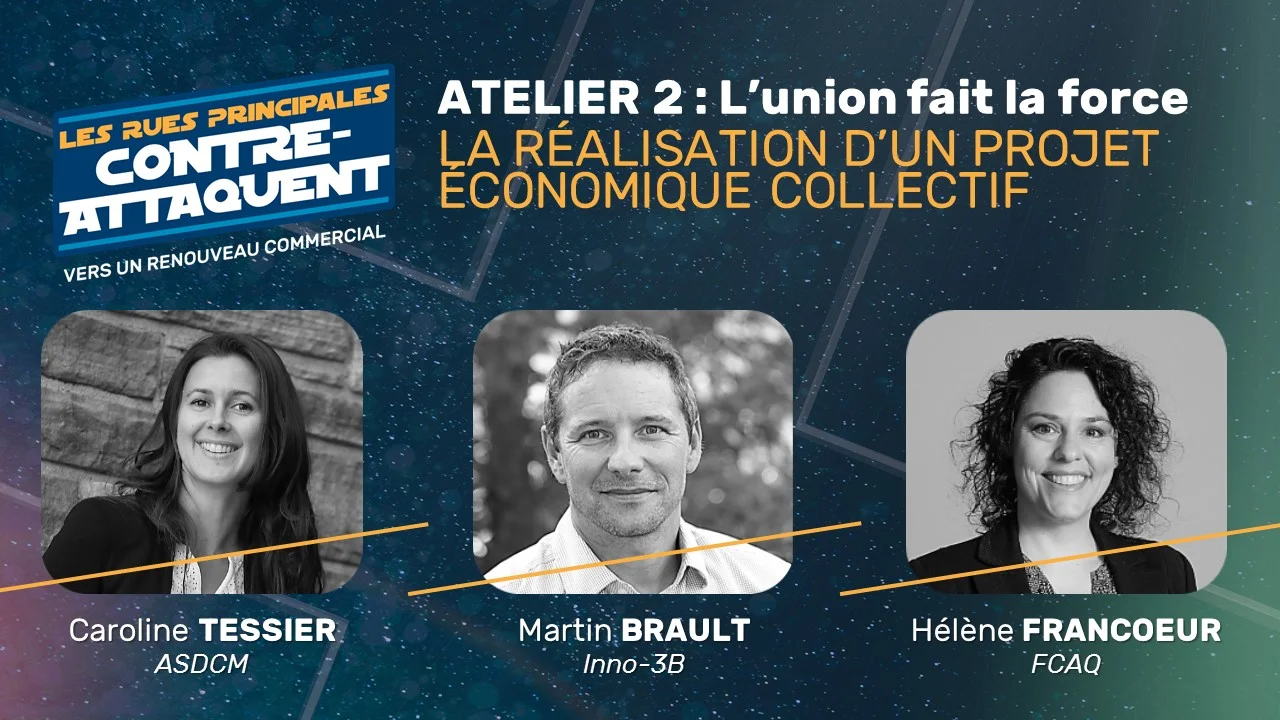 Atelier 2: L’union fait la force :&nbsp;La réalisation d’un projet économique collectif