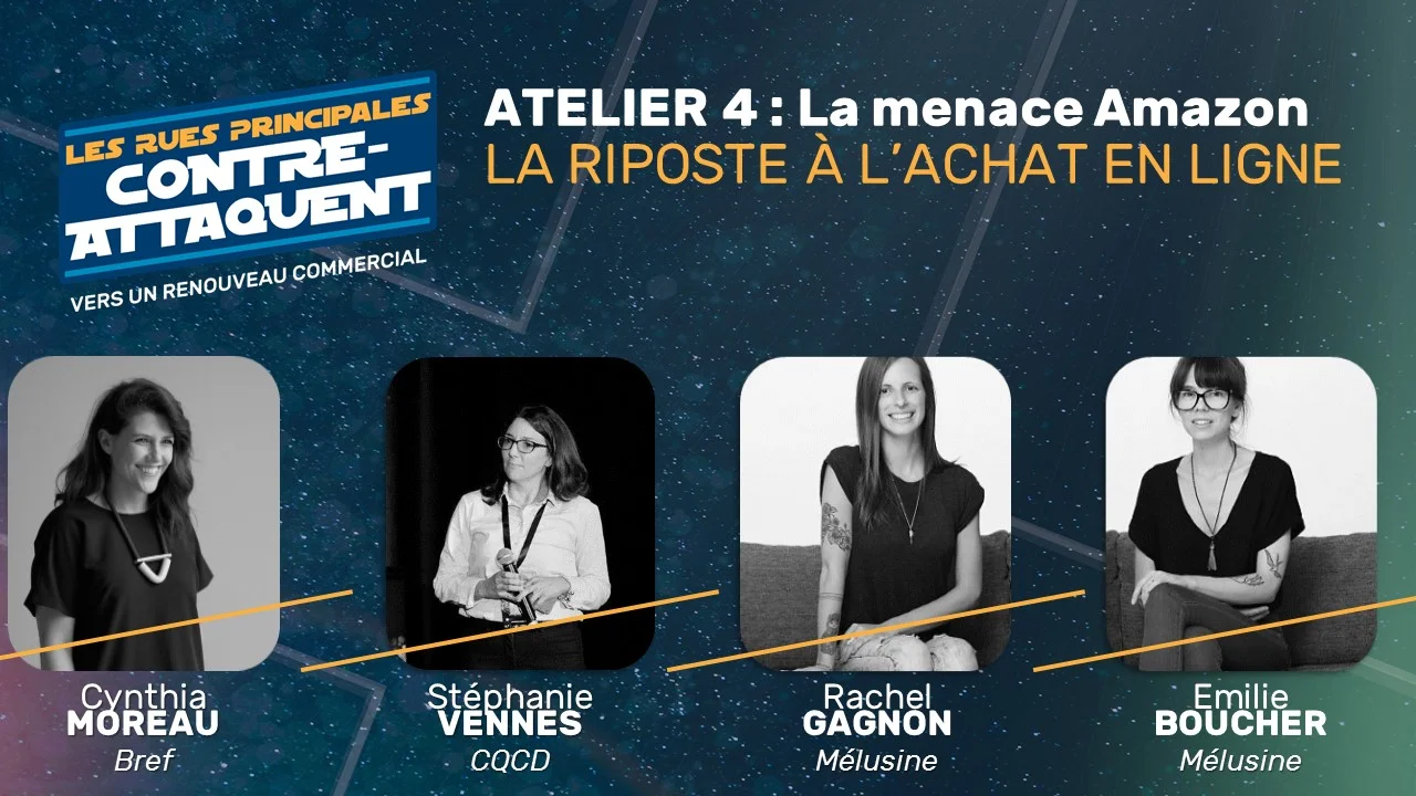 Atelier 4: La menace Amazon :&nbsp;La riposte à l’achat en ligne