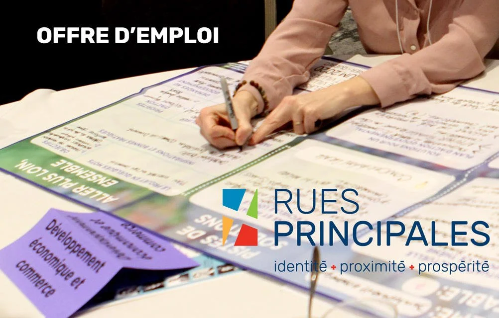 Offre d'emploi - Coordonateur.trice de projet - expertise en développement commercial
