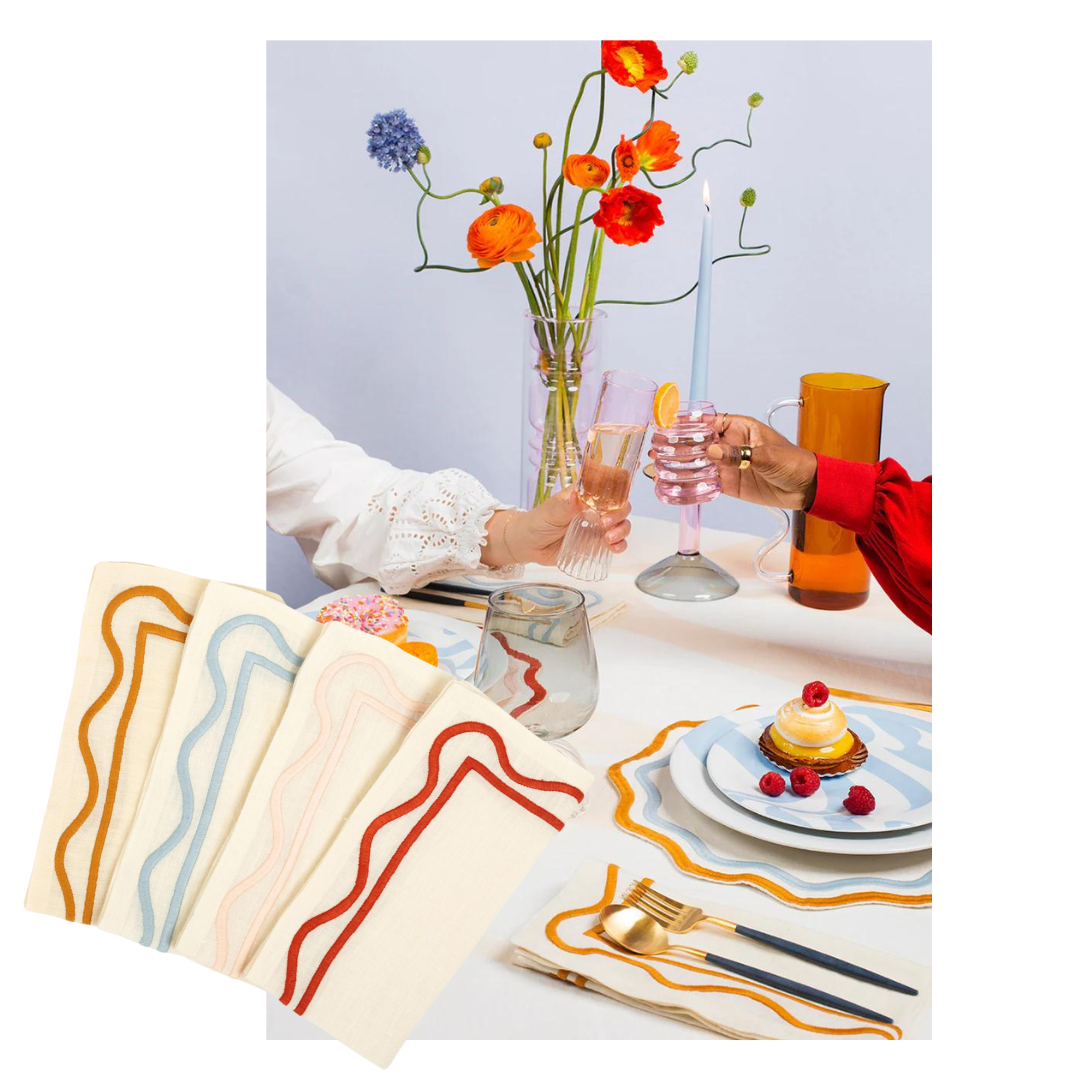 7. MISETTE LINEN NAPKINS