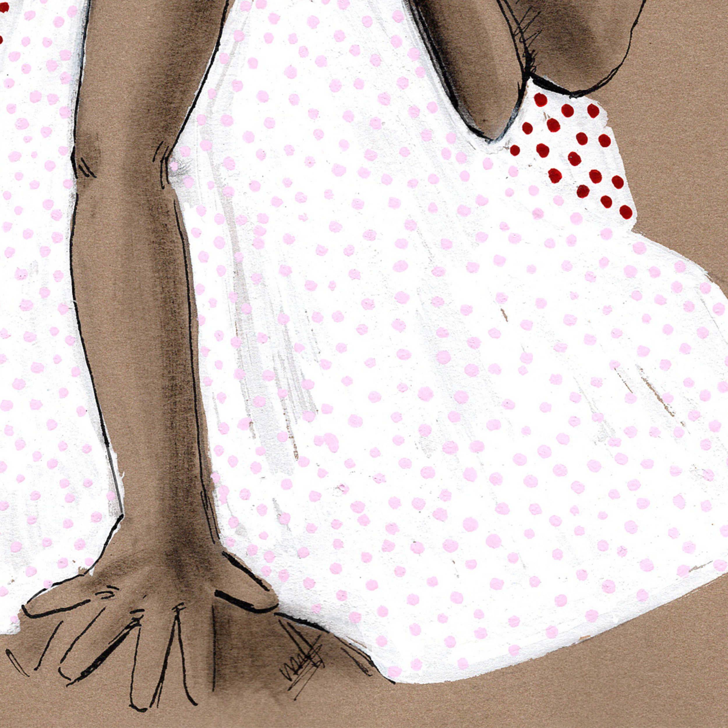 Nina Simone Drawing, Fine Art Gift for Mother's Day