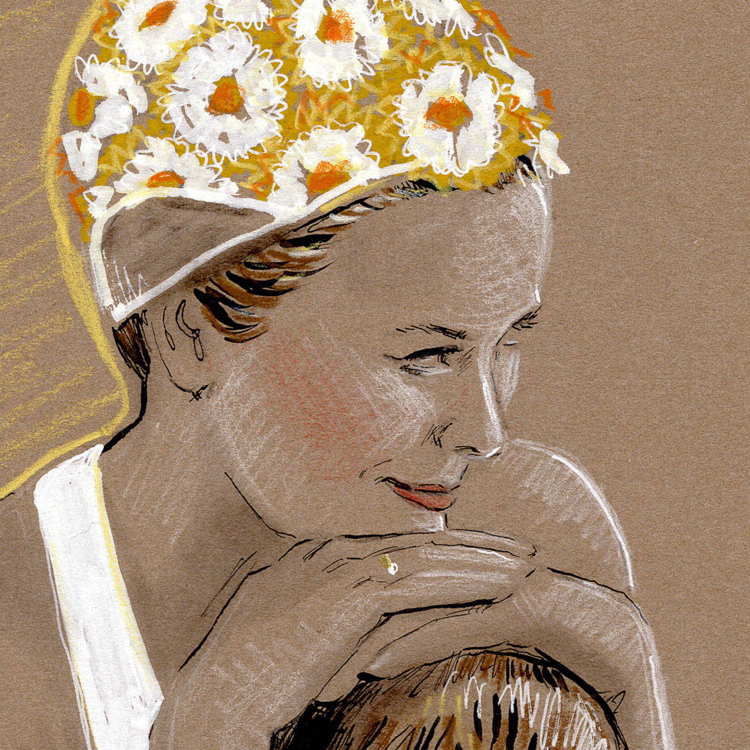 Grace Kelly Drawing, Fine Art Gift for Mother's Day
