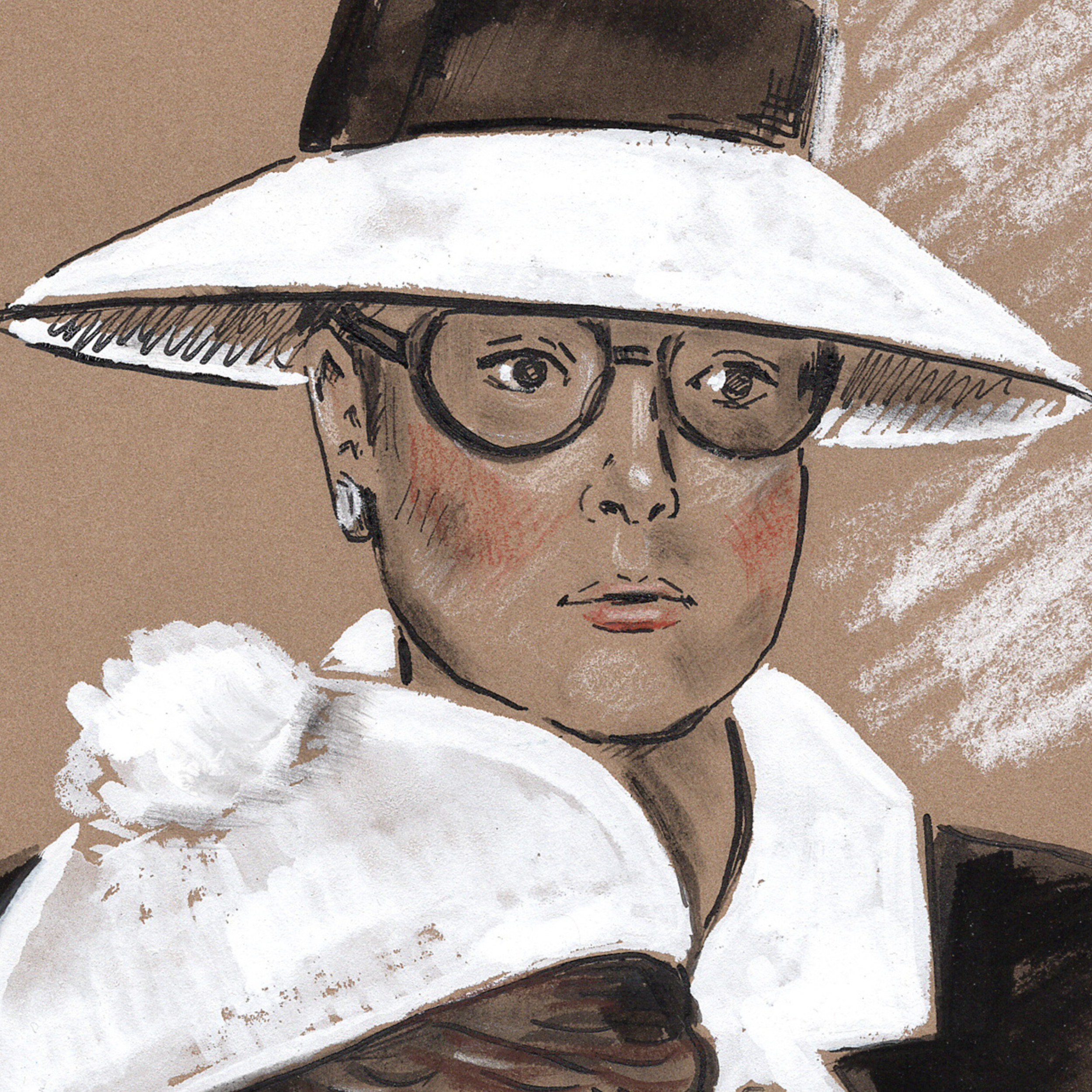 Grace Kelly Drawing, Fine Art Gift for Mother's Day