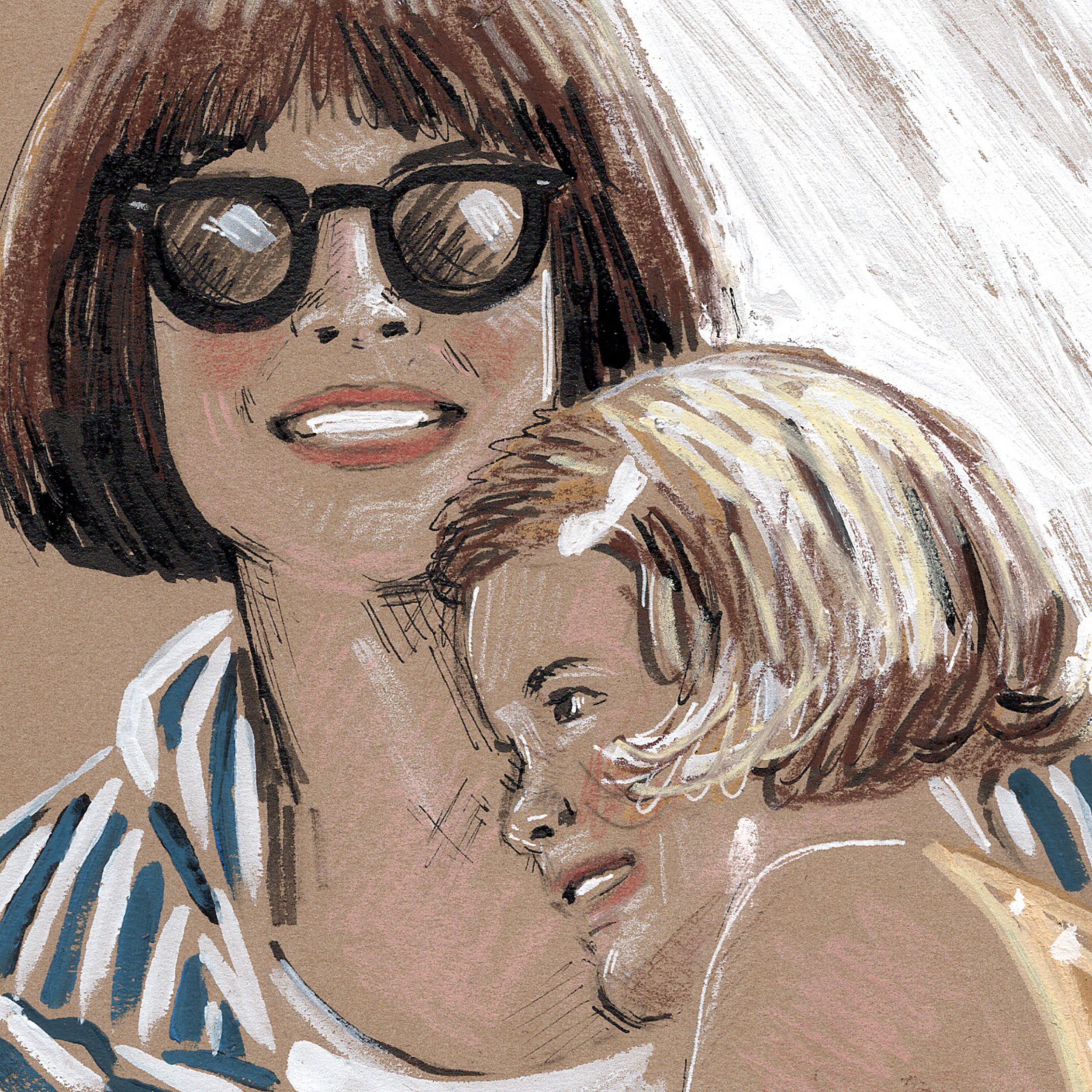 Anna Wintour Drawing, Fine Art Gift for Mother's Day