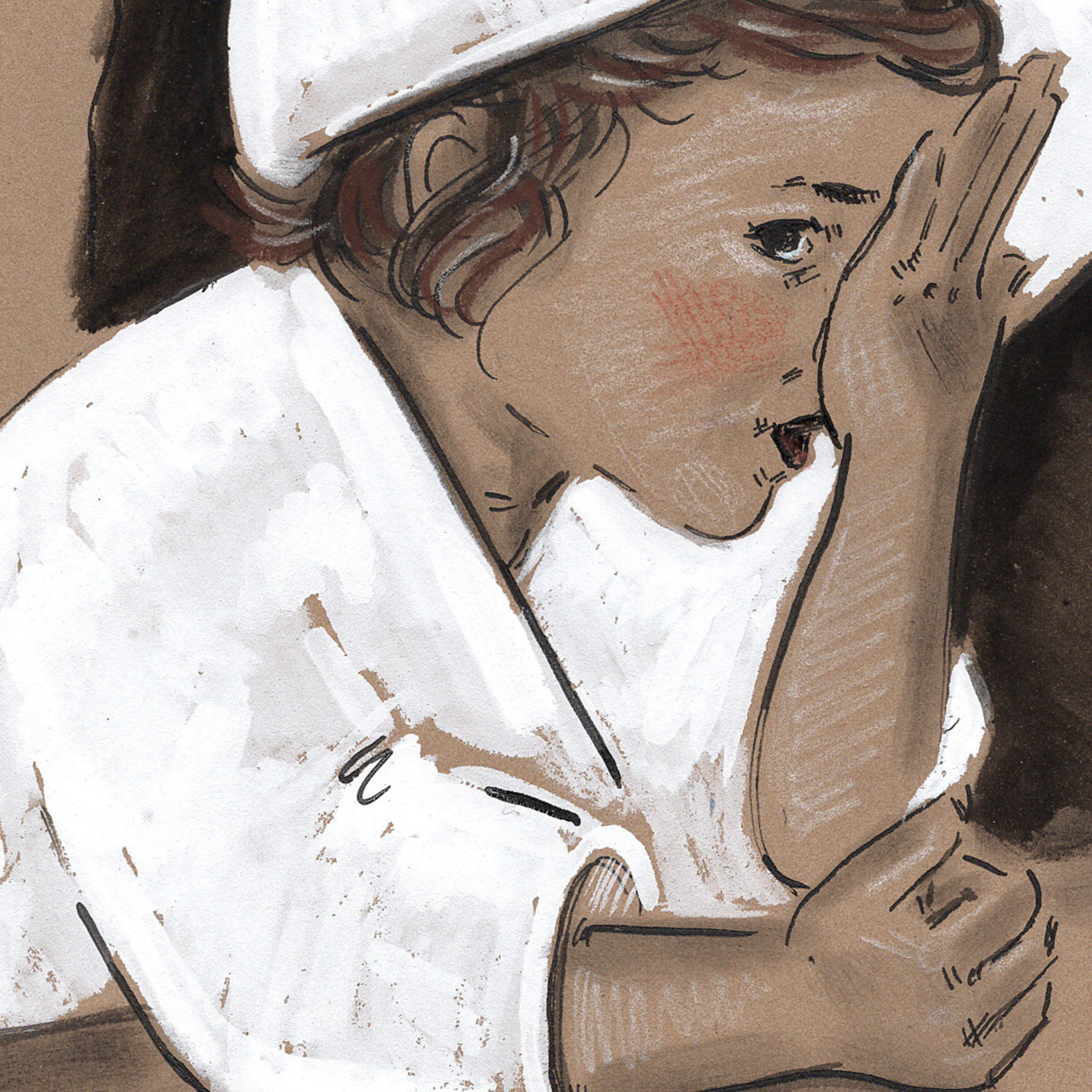 Grace Kelly Drawing, Fine Art Gift for Mother's Day