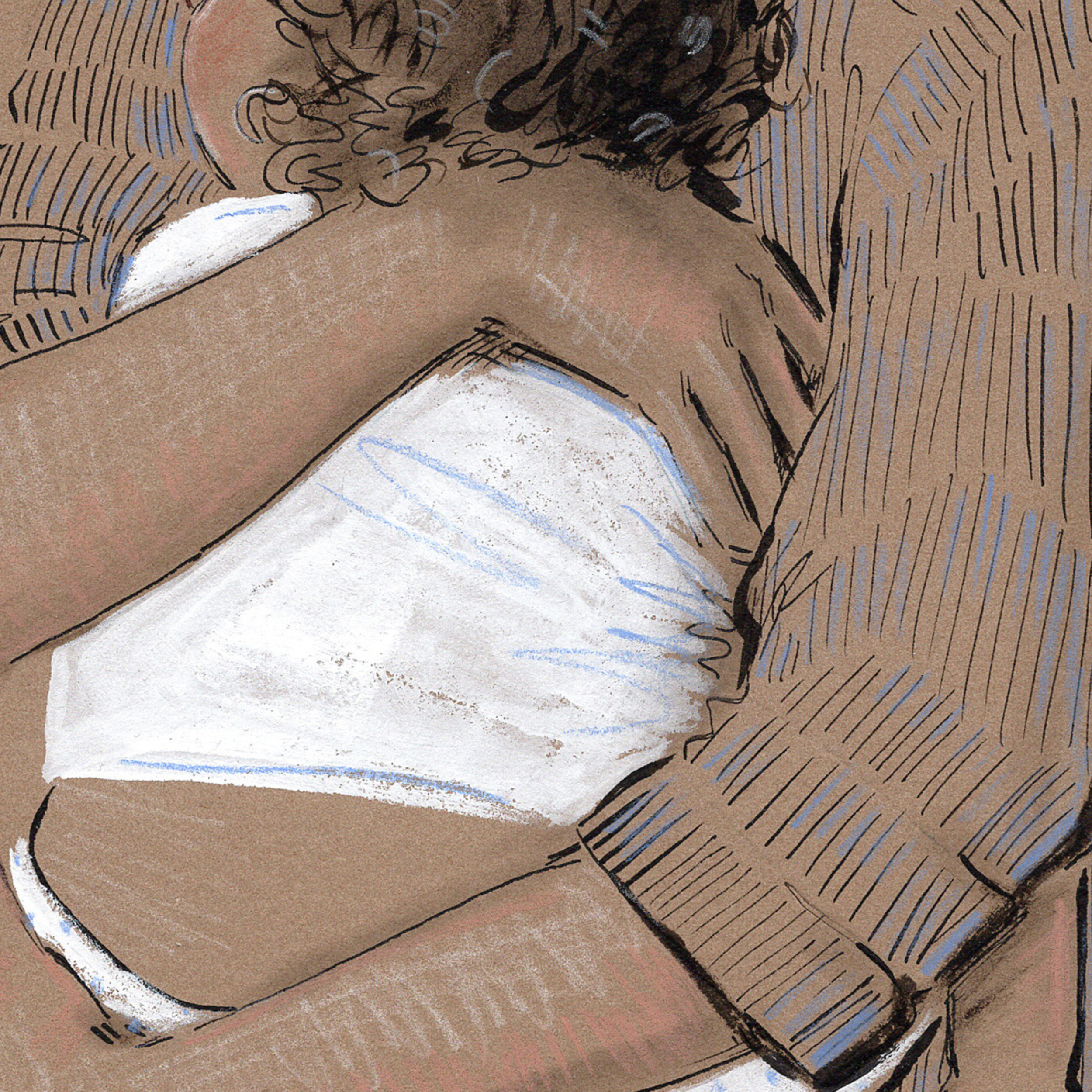 Goldie Hawn Drawing, Fine Art Gift for Mother's Day