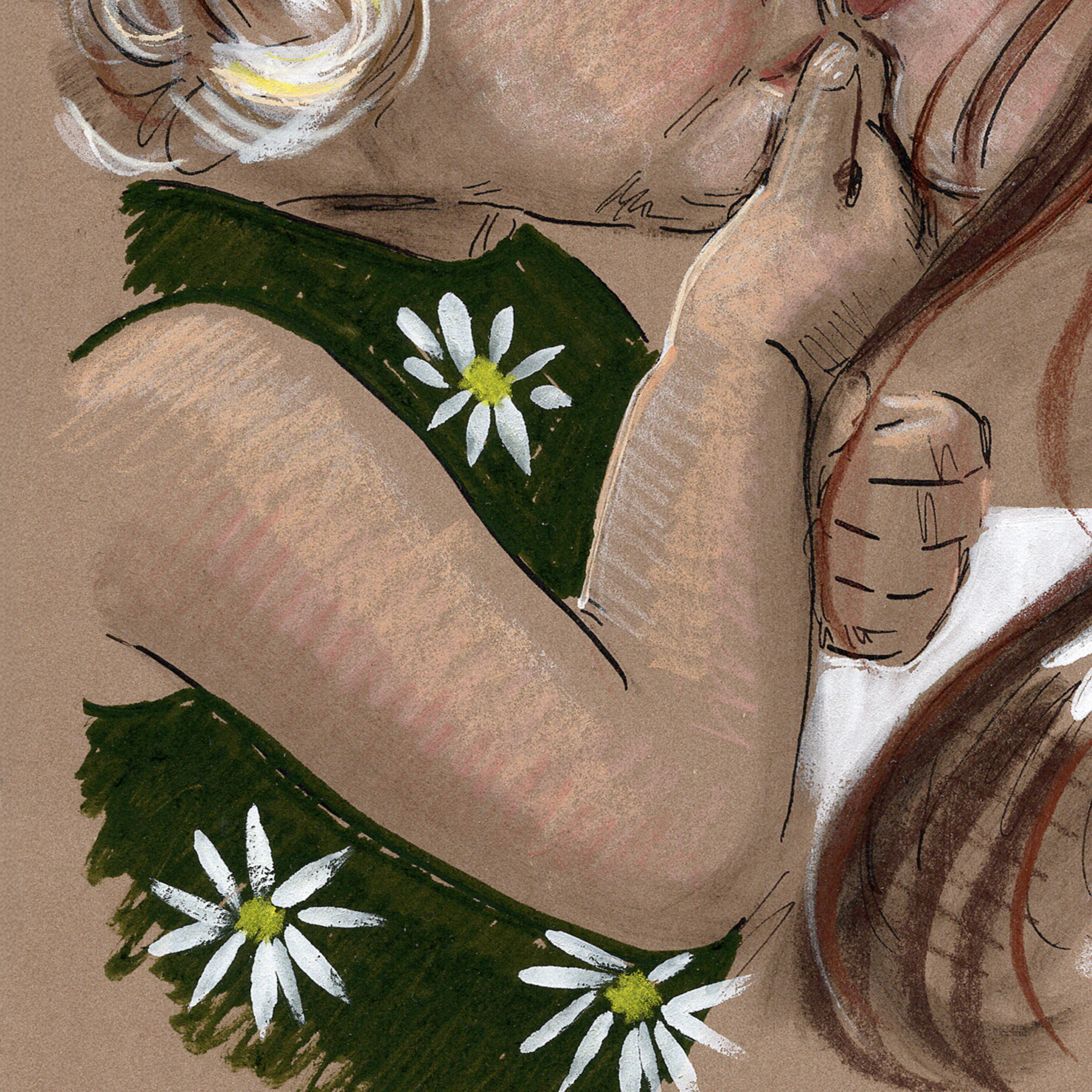 Jane Birkin Drawing, Fine Art Gift for Mother's Day