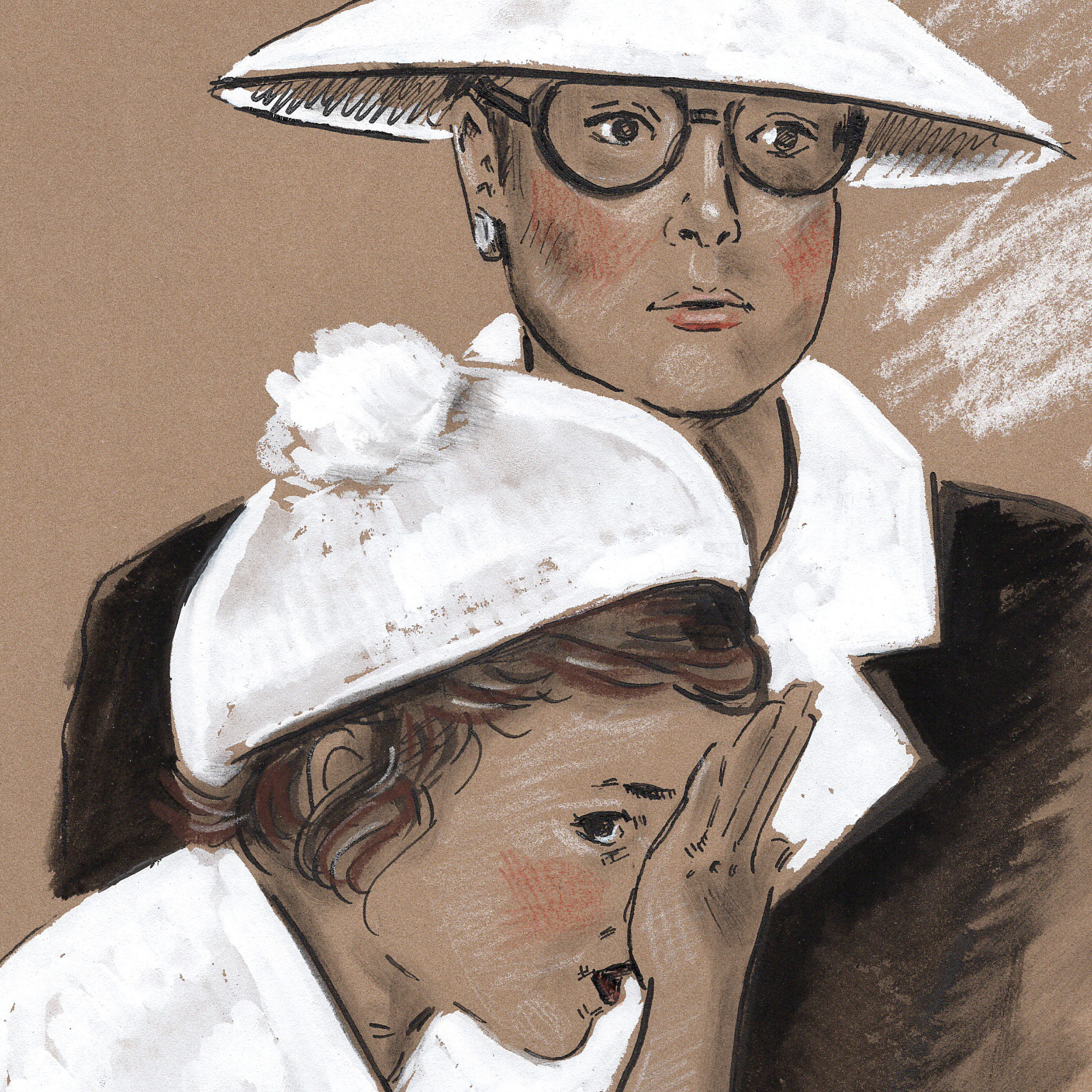 Grace Kelly Drawing, Fine Art Gift for Mother's Day