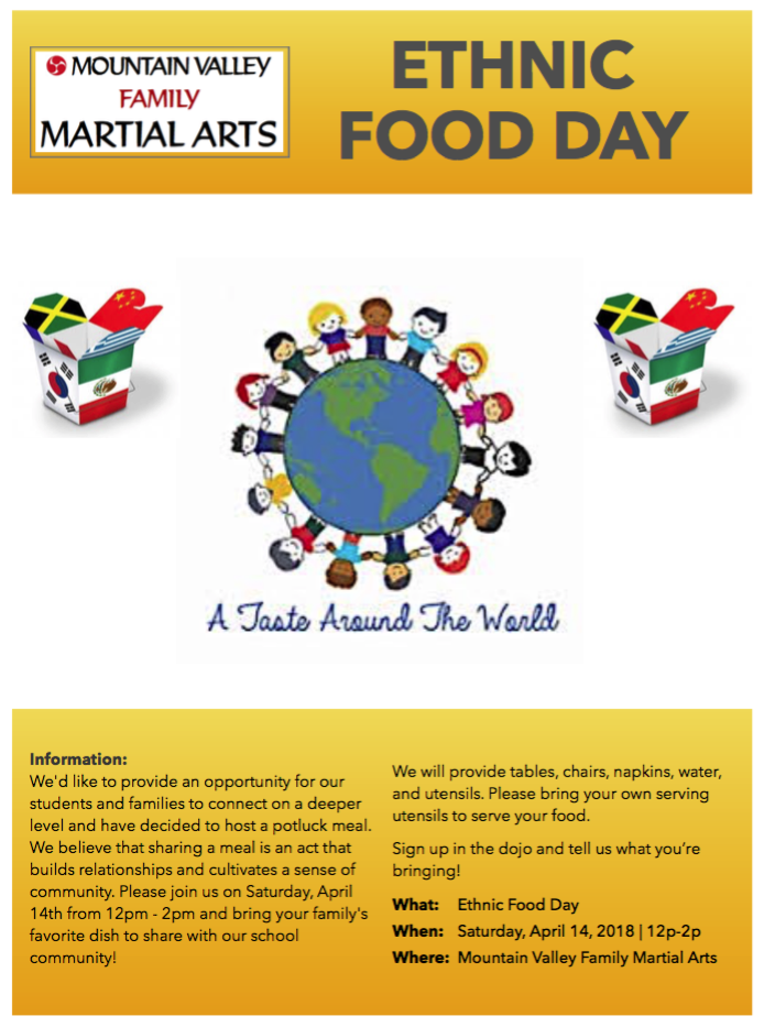 Ethnic Food Day Feast
