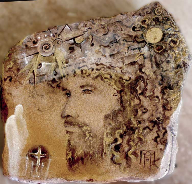 Jesus Rock Painting.Sold.jpg