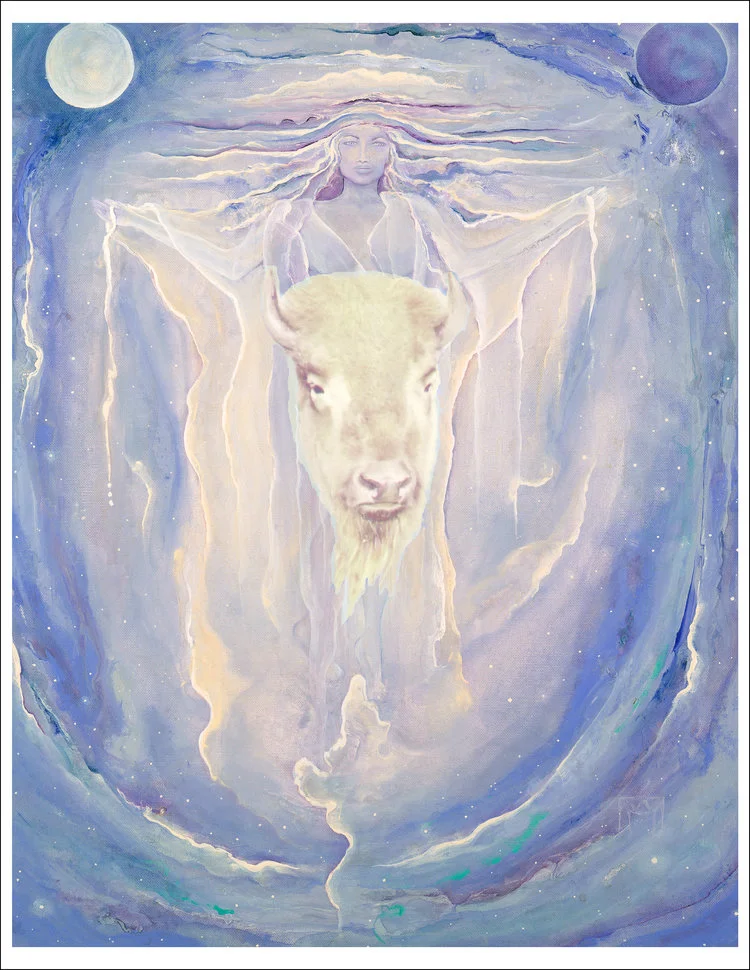 White Calf Buffalo Woman Giclée