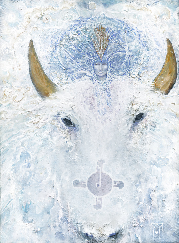 White Buffalo Woman Giclee