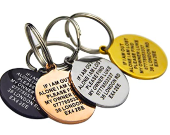 Deeply Engraved ID Tags