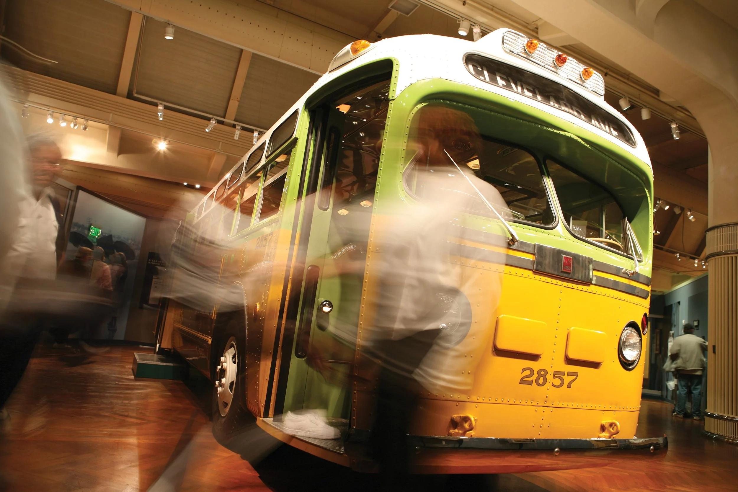 Rosa Parks Bus at The Henry Ford; Photo Credit: Bill Bowen