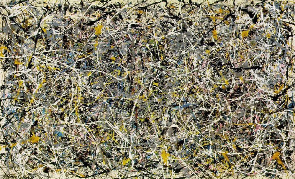 Jackson Pollock, Hulladék című és technikájú képe