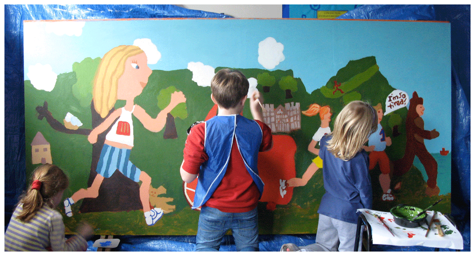 Seaton Mural, 'The Grizzly Run'